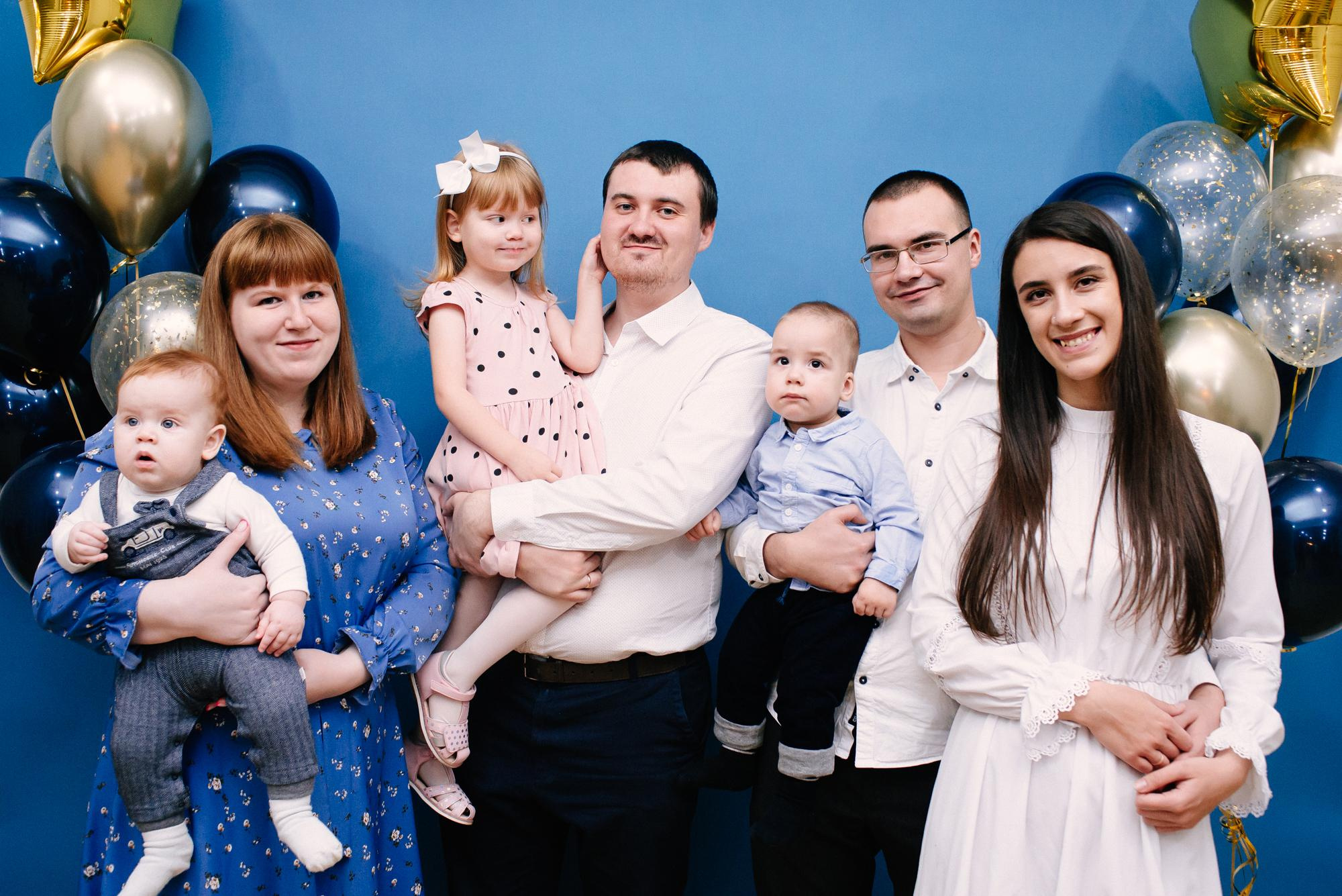 День Рождения Васи 1 годик. Фотограф в Челябинске Любовь Денисенко