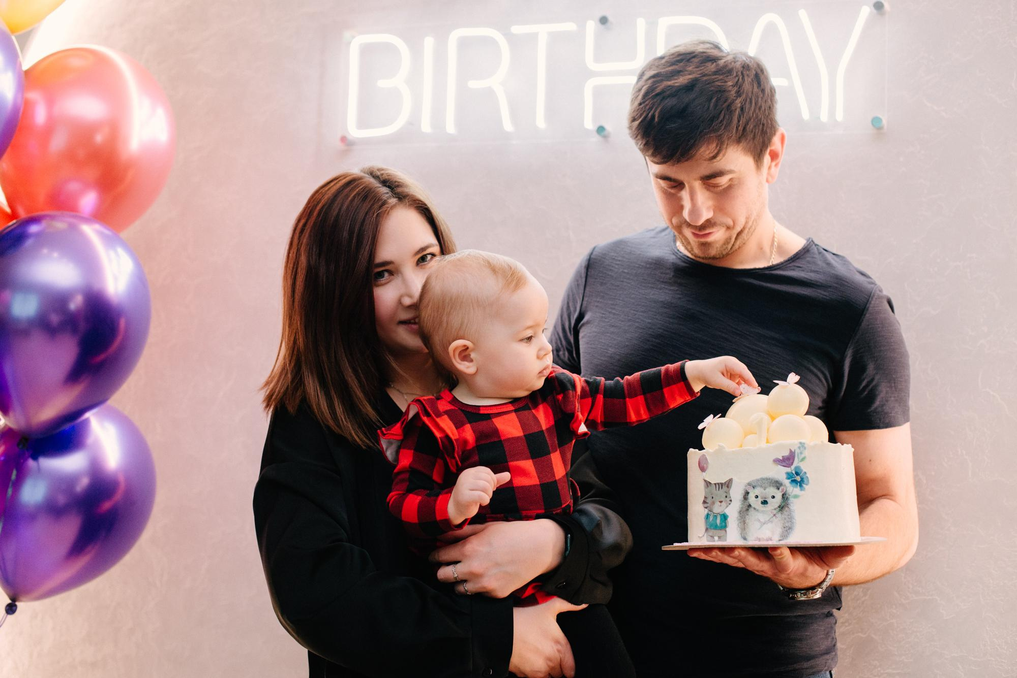 День Рождения Кати 1 годик. Фотограф в Челябинске Любовь Денисенко