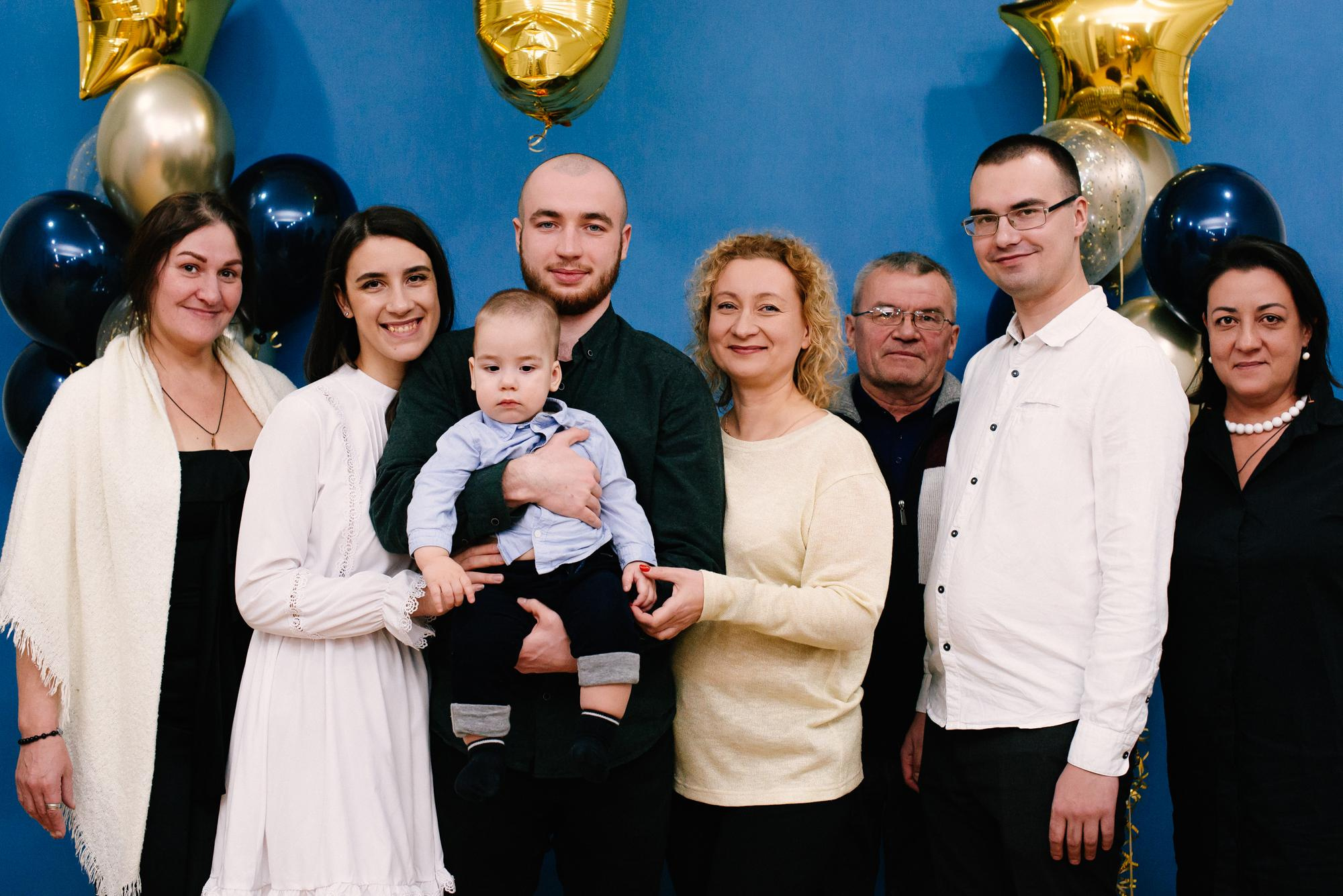 День Рождения Васи 1 годик. Фотограф в Челябинске Любовь Денисенко