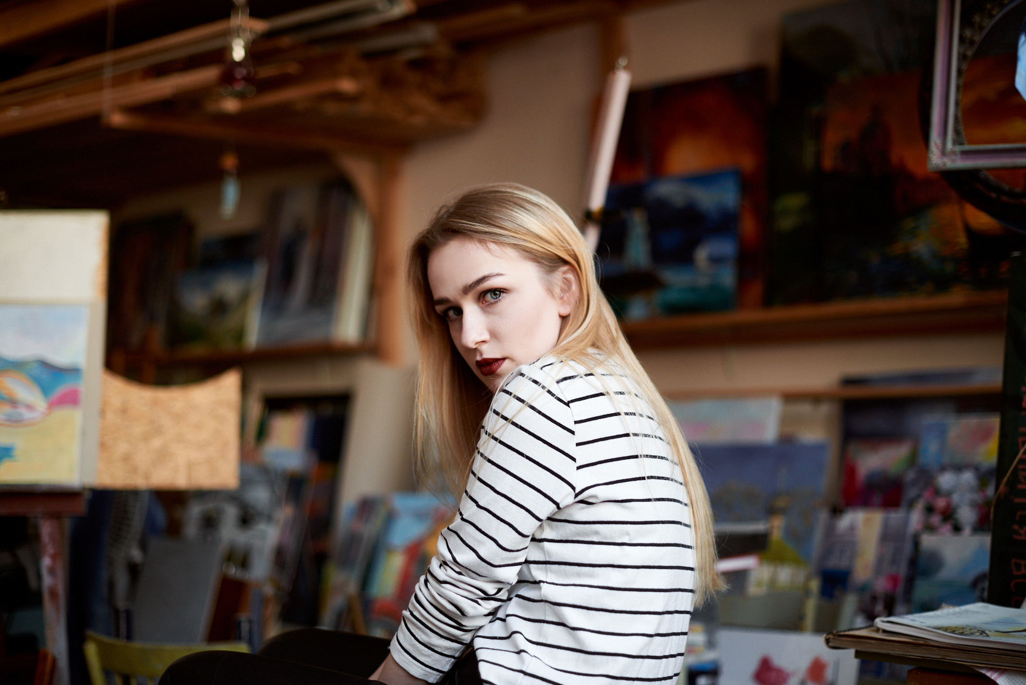 Надя в художественной студии Нюанс. Фотограф в Челябинске Любовь Денисенко