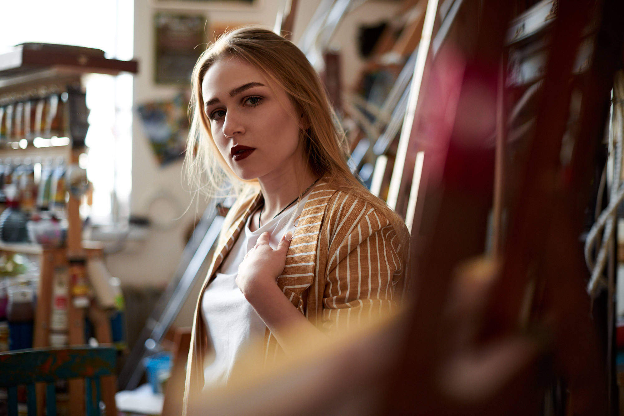 Надя в художественной студии Нюанс. Фотограф в Челябинске Любовь Денисенко