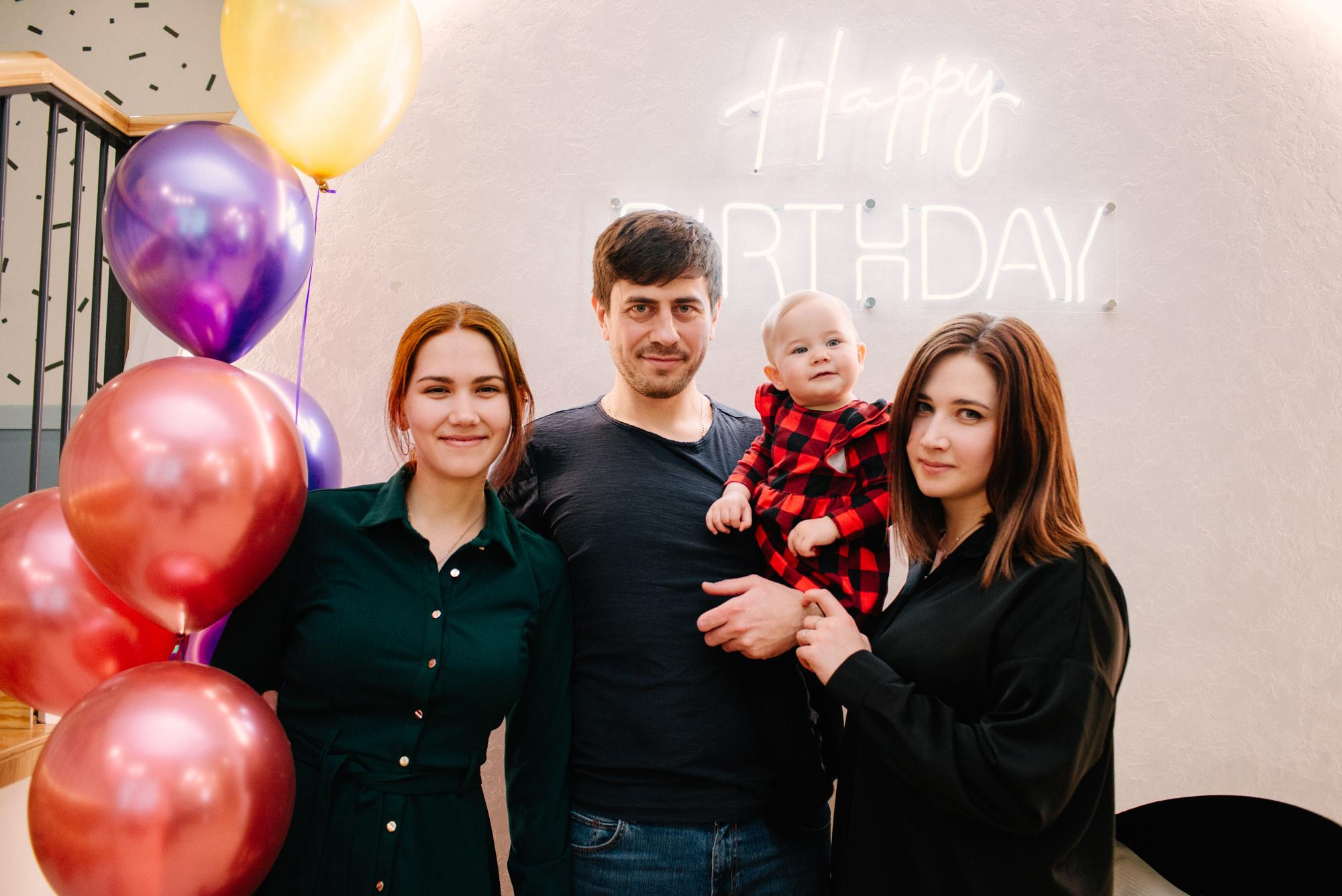 День Рождения Кати 1 годик. Фотограф в Челябинске Любовь Денисенко