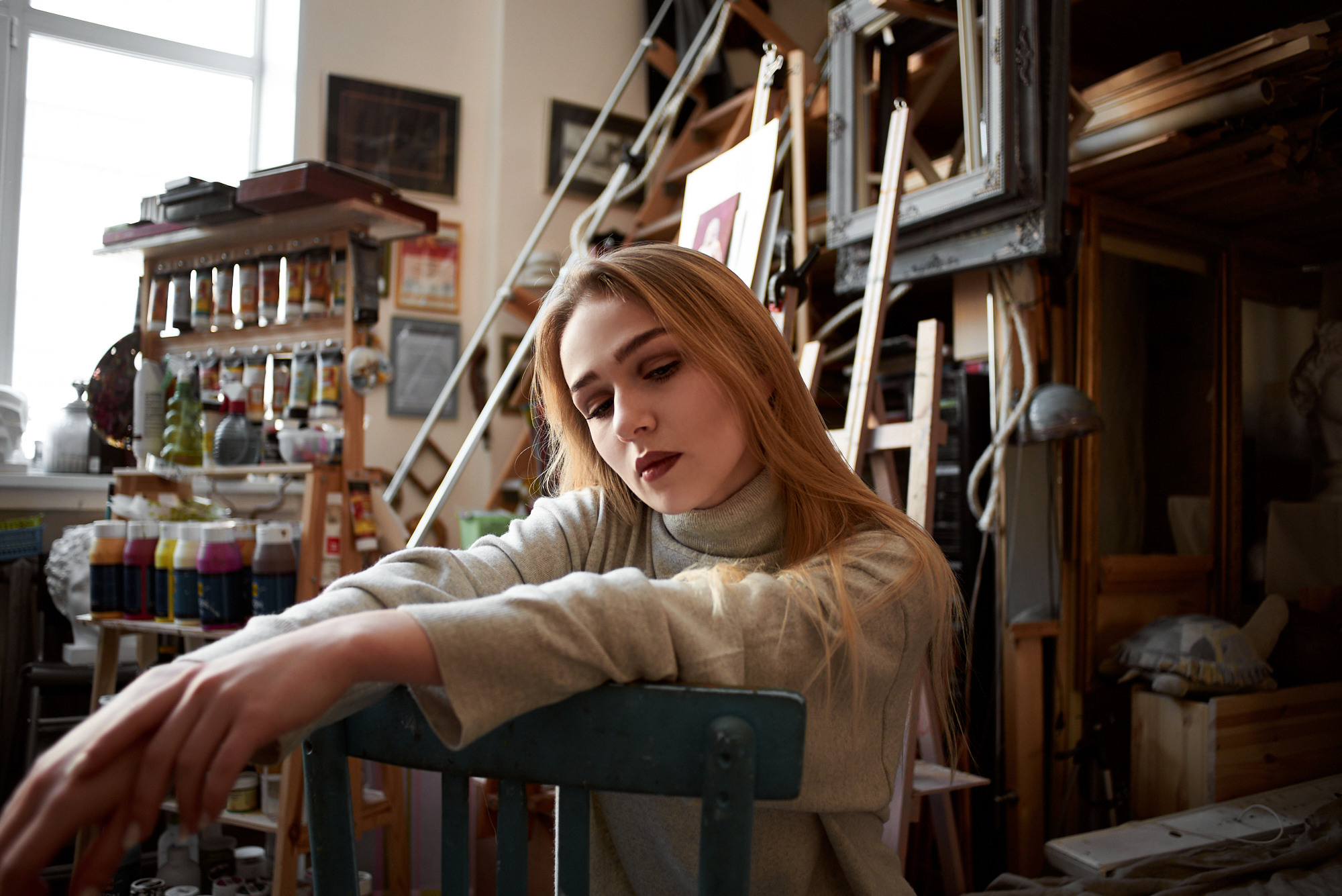 Надя в художественной студии Нюанс. Фотограф в Челябинске Любовь Денисенко