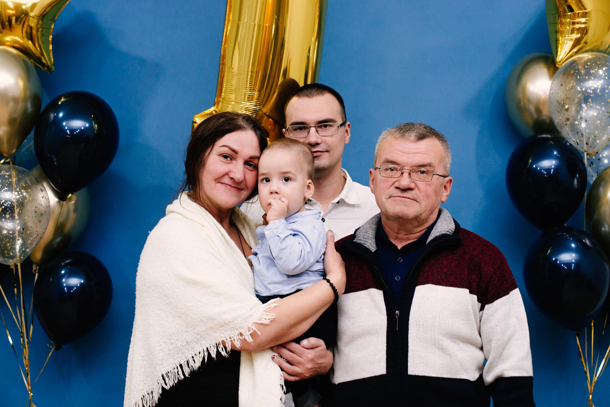 День Рождения Васи 1 годик. Фотограф в Челябинске Любовь Денисенко