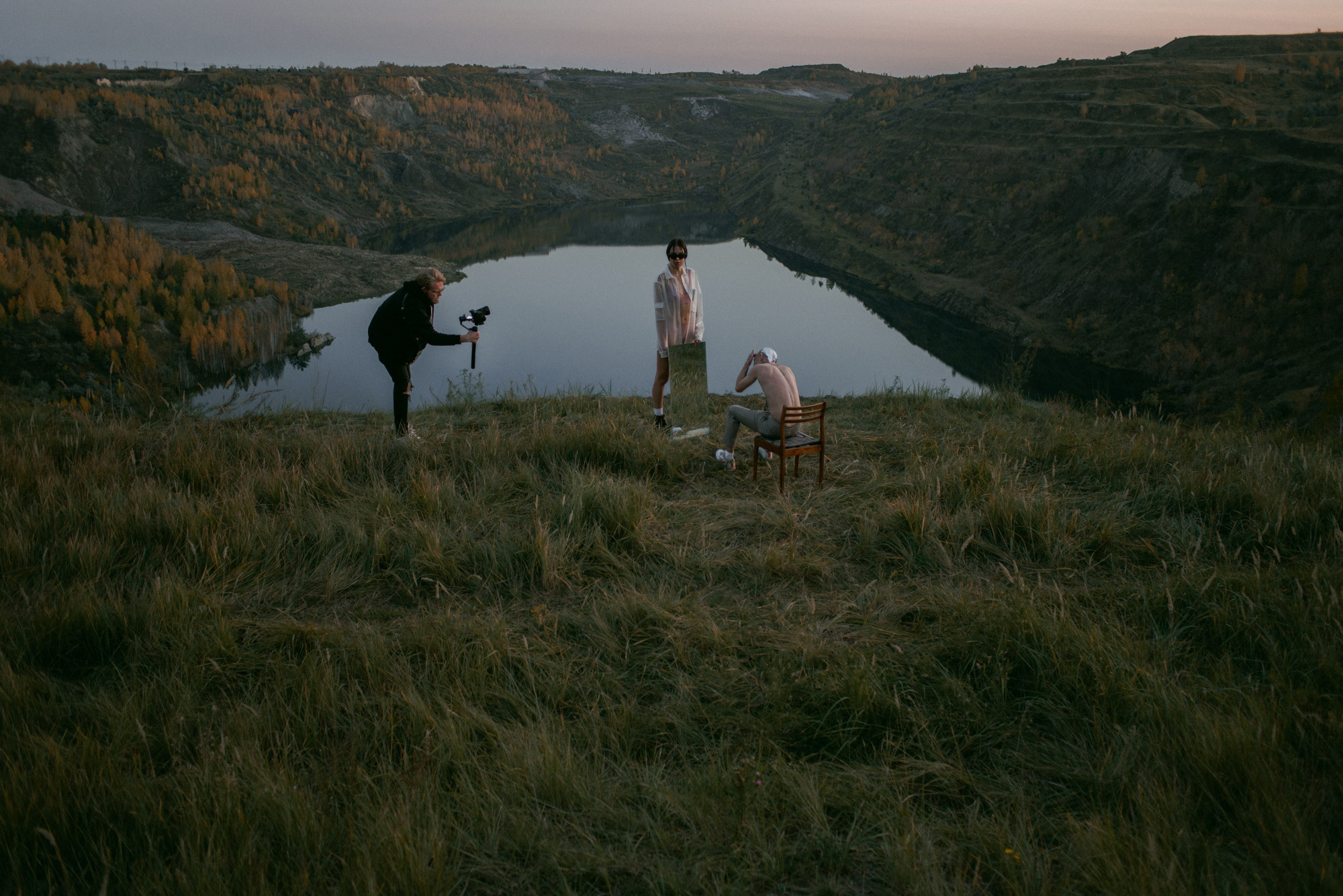 Бэкстейдж съемки художественного видеоролика. Фотограф в Челябинске Любовь Денисенко