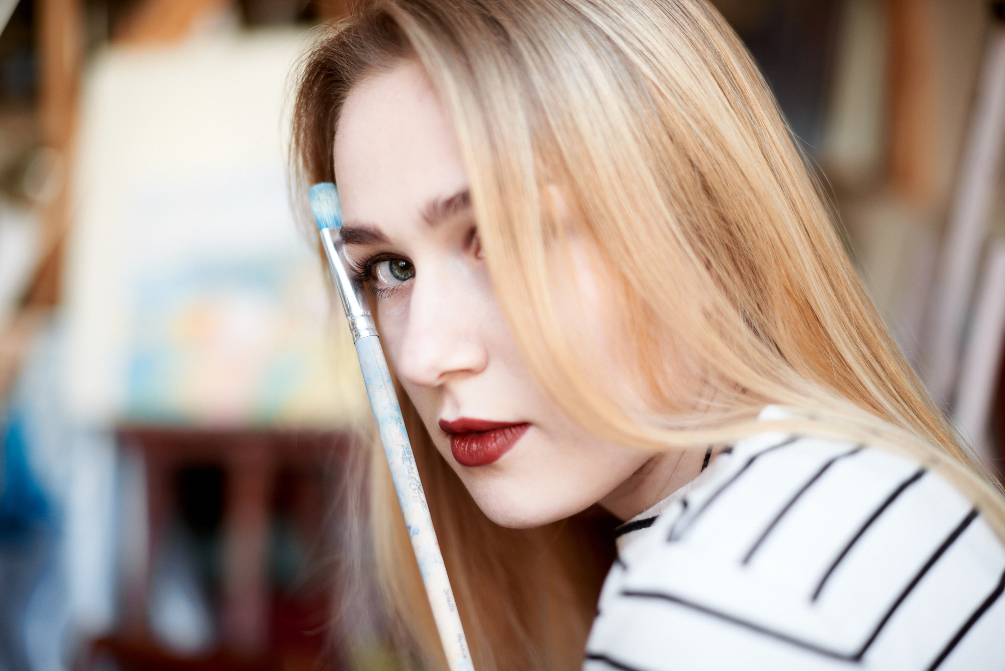 Надя в художественной студии Нюанс. Фотограф в Челябинске Любовь Денисенко