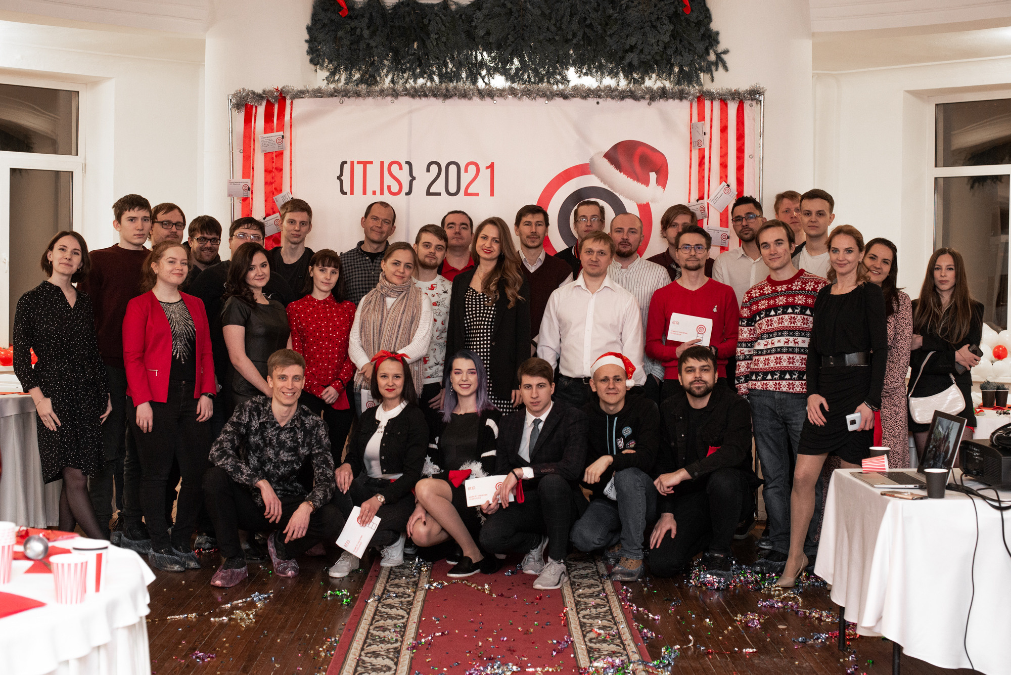 Новогодний корпоратив компании Интерсвязь. Фотограф в Челябинске Любовь Денисенко