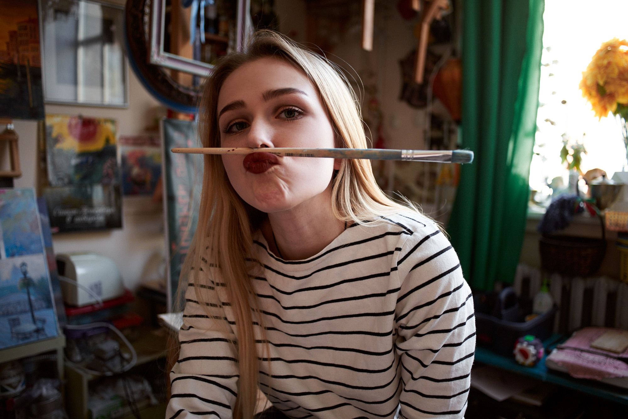 Надя в художественной студии Нюанс. Фотограф в Челябинске Любовь Денисенко