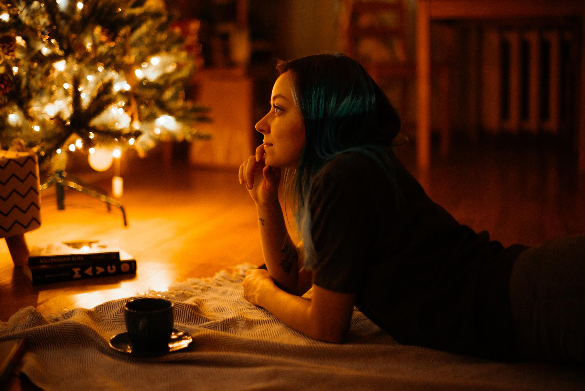 Алина. Домашняя, предновогодняя. Фотограф в Челябинске Любовь Денисенко