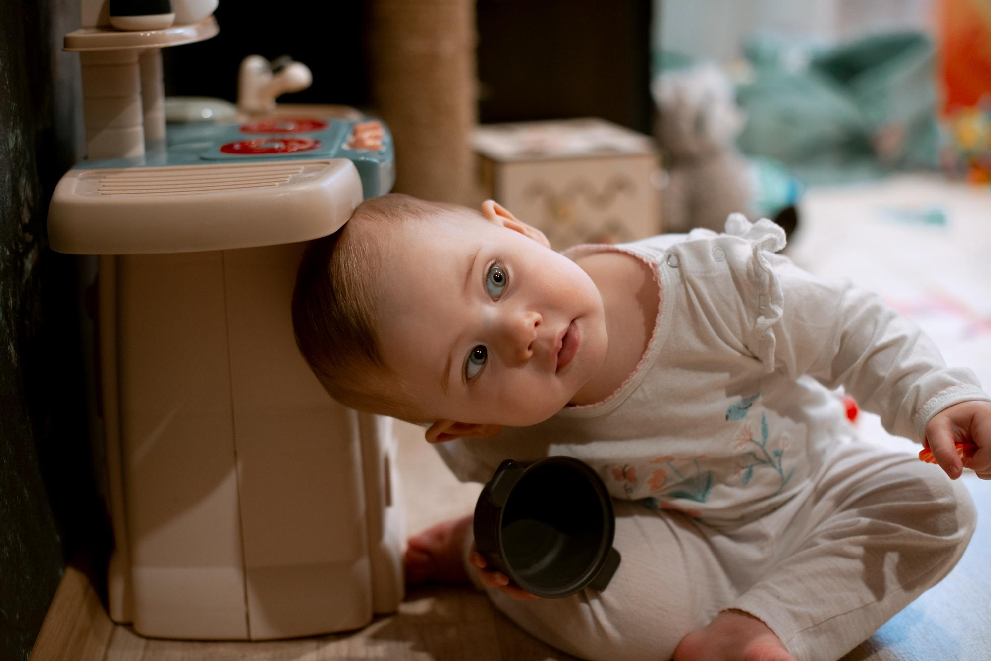 Корытко. Домашняя. Кате 1 годик. Фотограф в Челябинске Любовь Денисенко