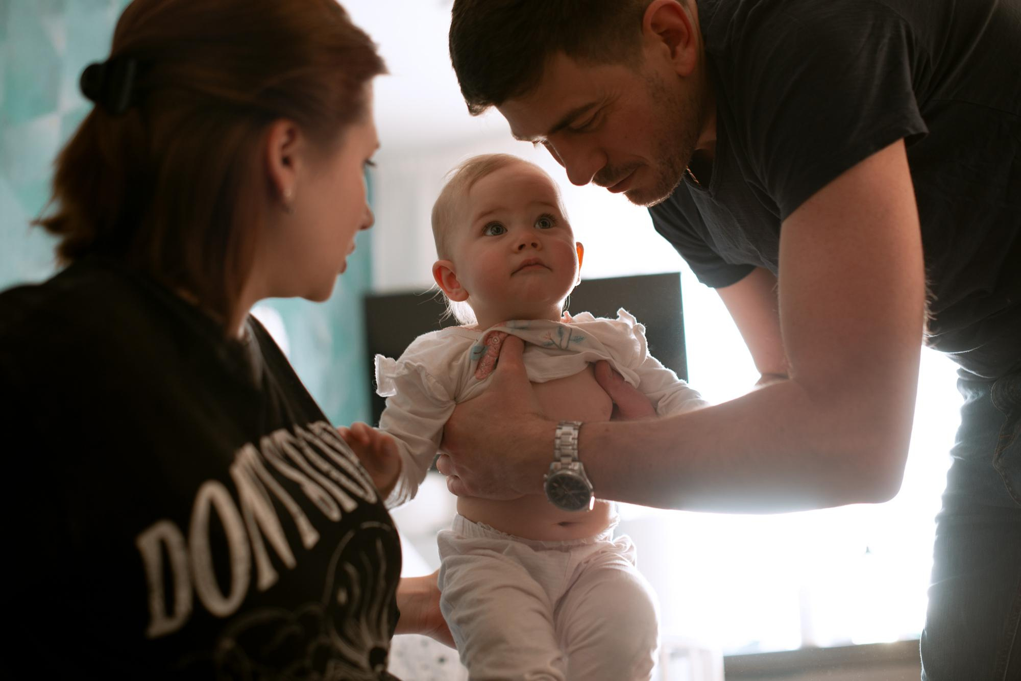 Корытко. Домашняя. Кате 1 годик. Фотограф в Челябинске Любовь Денисенко