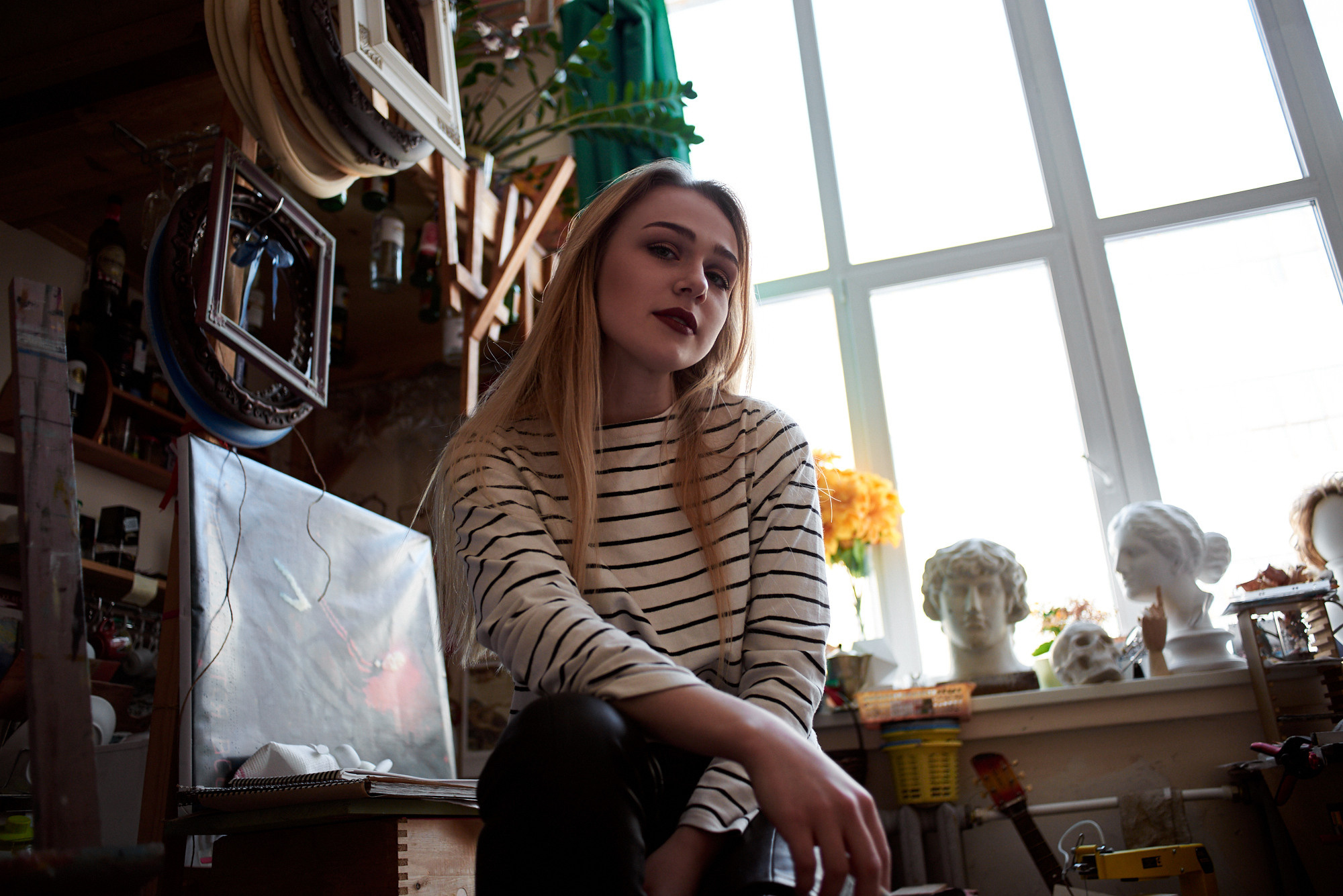 Надя в художественной студии Нюанс. Фотограф в Челябинске Любовь Денисенко