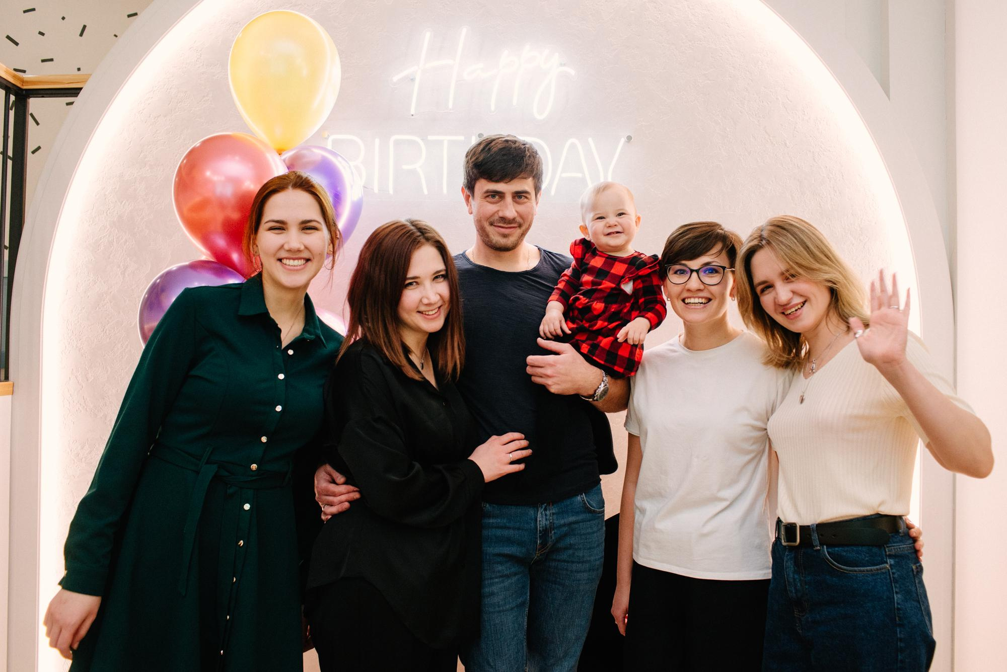 День Рождения Кати 1 годик. Фотограф в Челябинске Любовь Денисенко