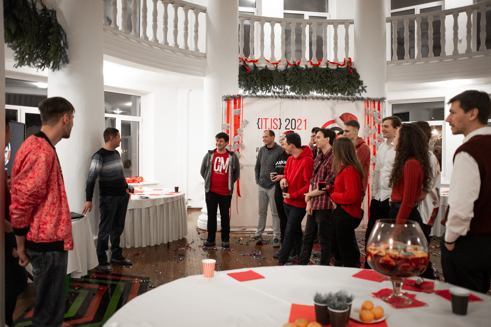 Новогодний корпоратив компании Интерсвязь. Фотограф в Челябинске Любовь Денисенко