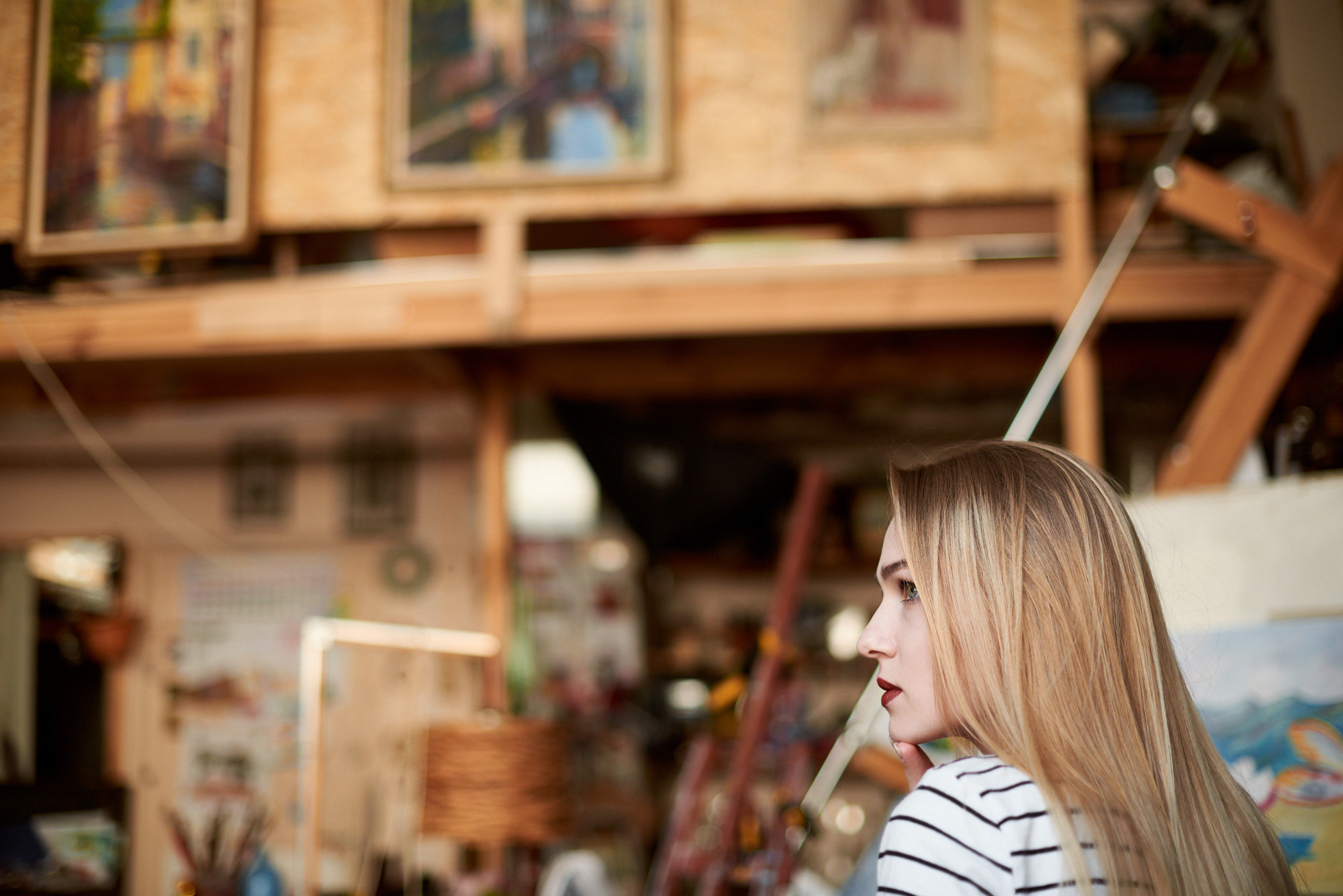 Надя в художественной студии Нюанс. Фотограф в Челябинске Любовь Денисенко