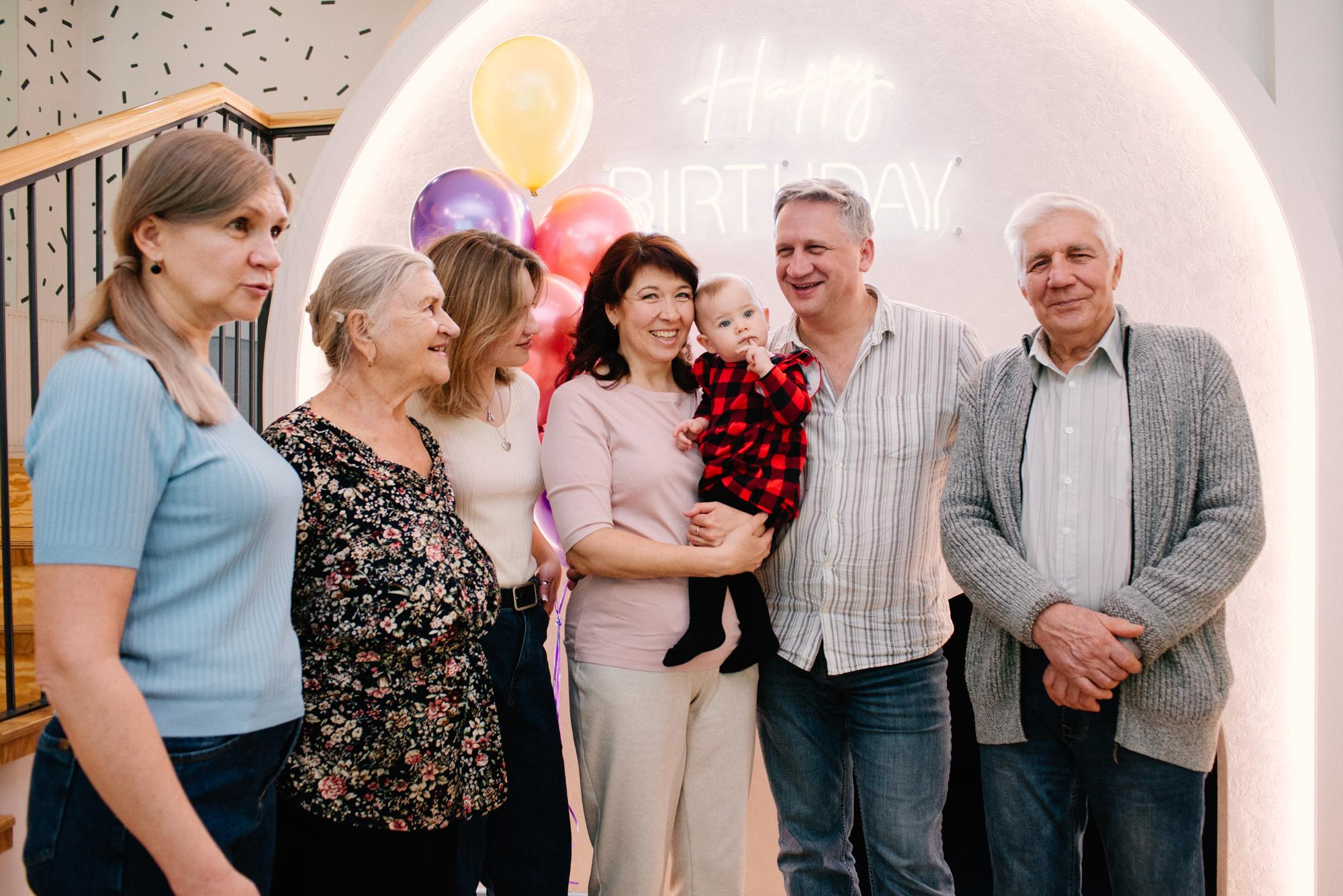 День Рождения Кати 1 годик. Фотограф в Челябинске Любовь Денисенко