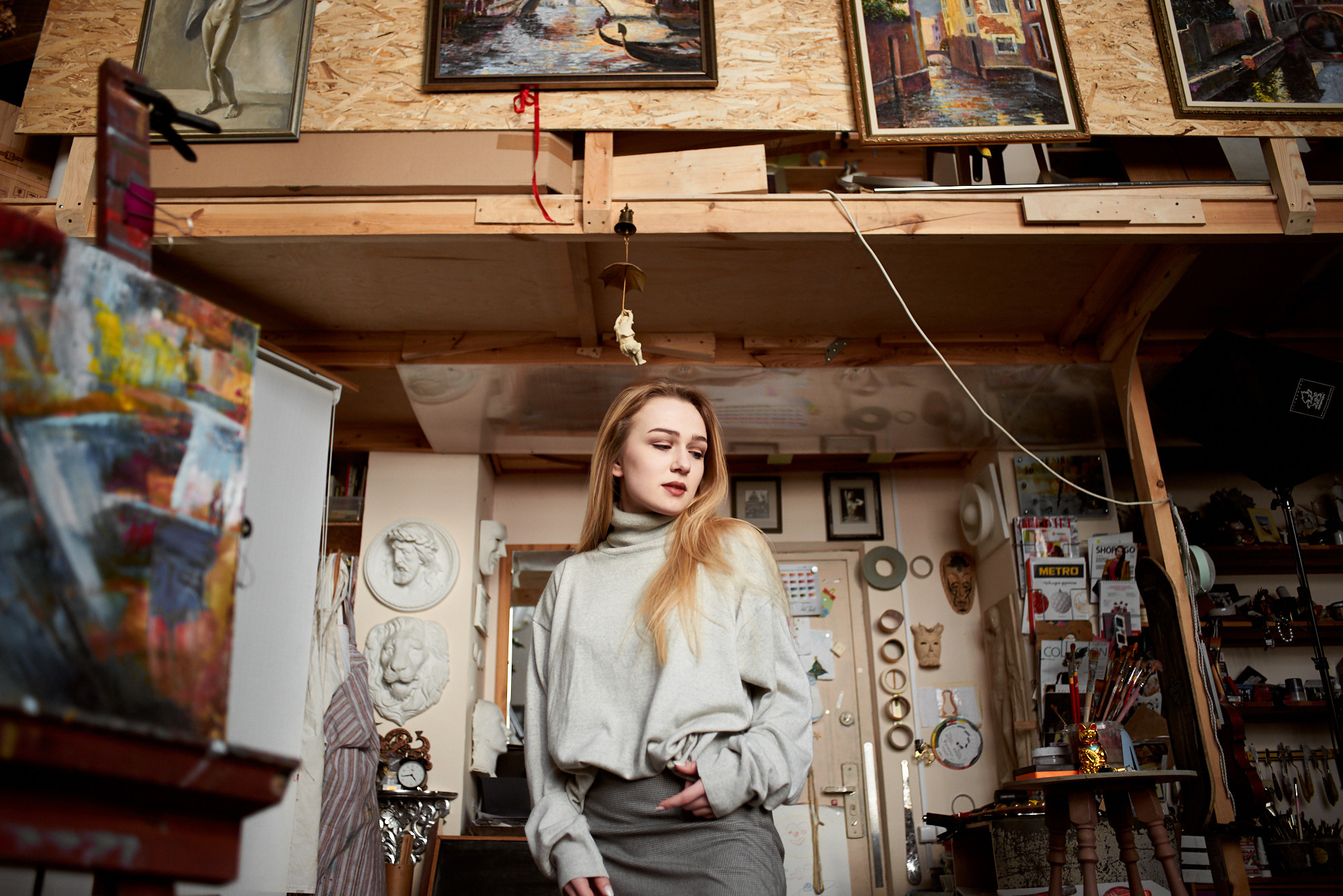 Надя в художественной студии Нюанс. Фотограф в Челябинске Любовь Денисенко