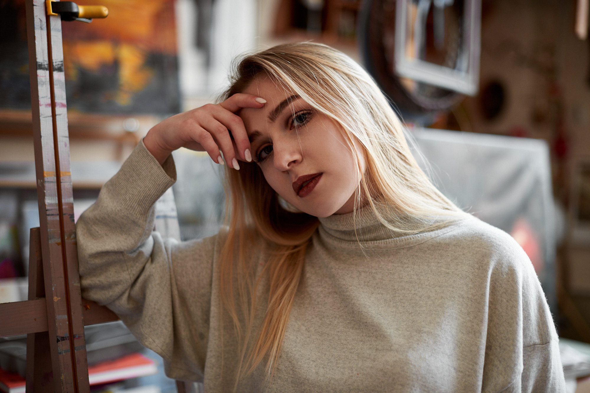 Надя в художественной студии Нюанс. Фотограф в Челябинске Любовь Денисенко