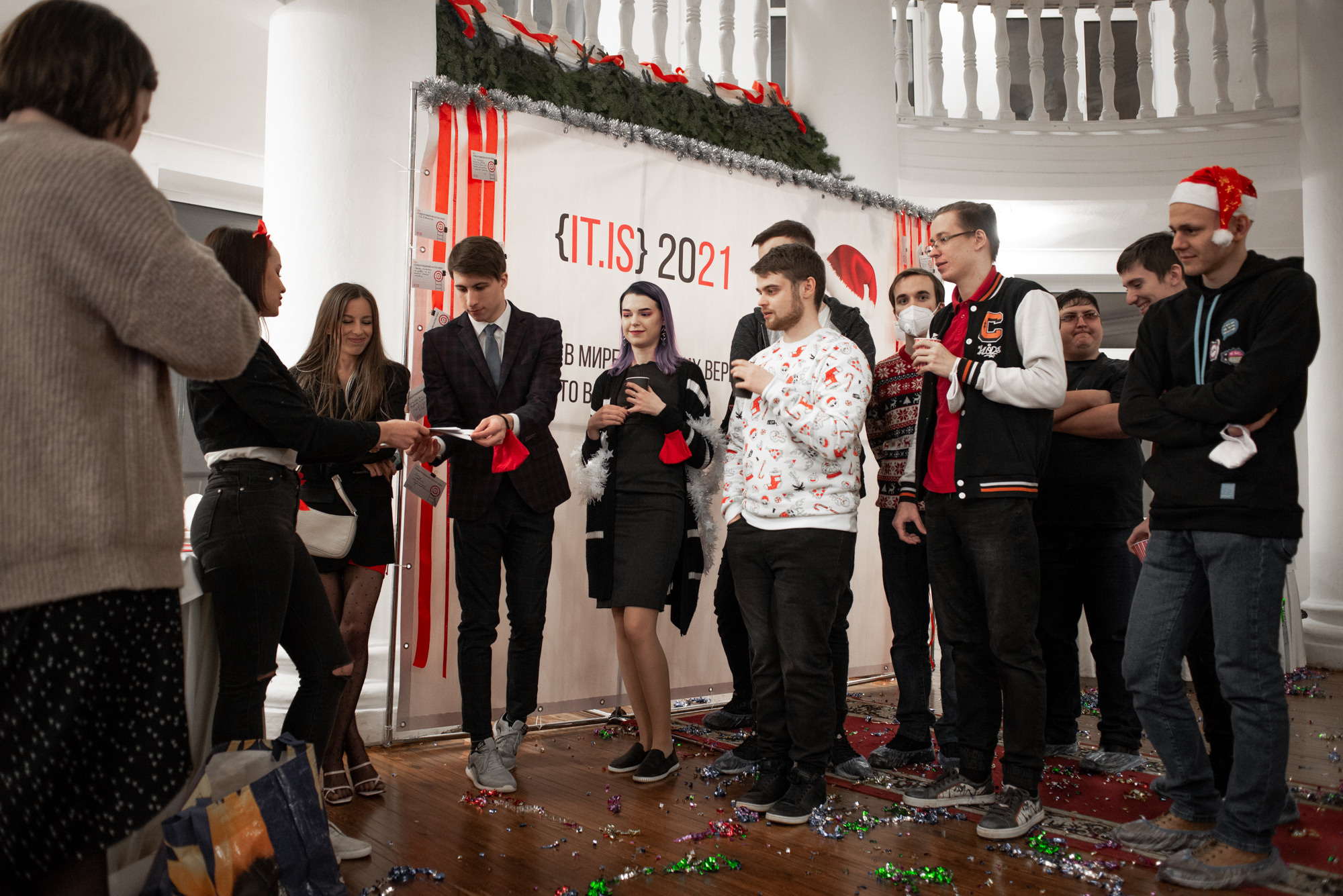 Новогодний корпоратив компании Интерсвязь. Фотограф в Челябинске Любовь Денисенко