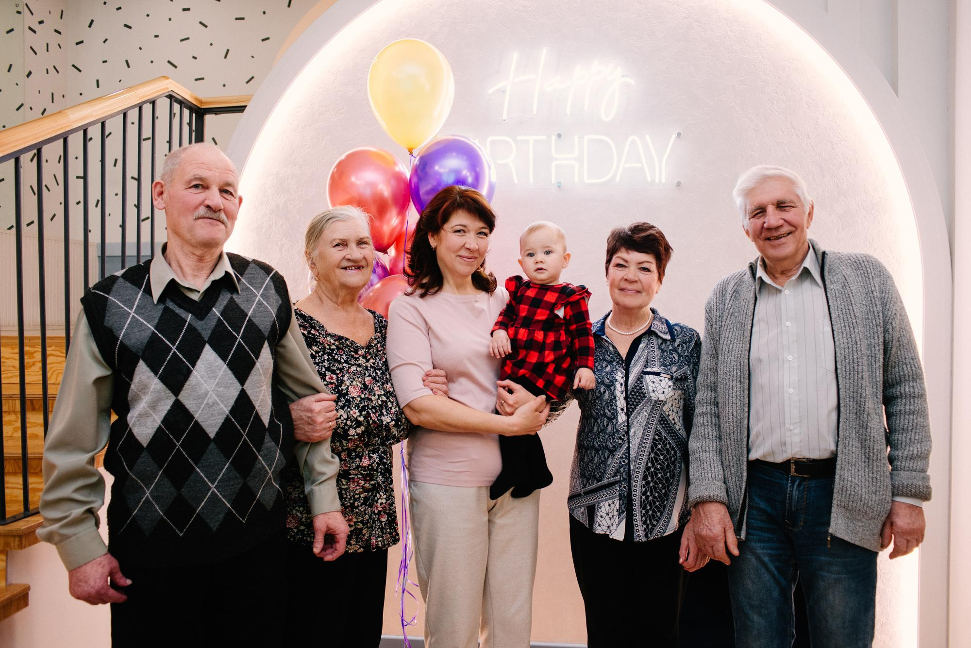 День Рождения Кати 1 годик. Фотограф в Челябинске Любовь Денисенко