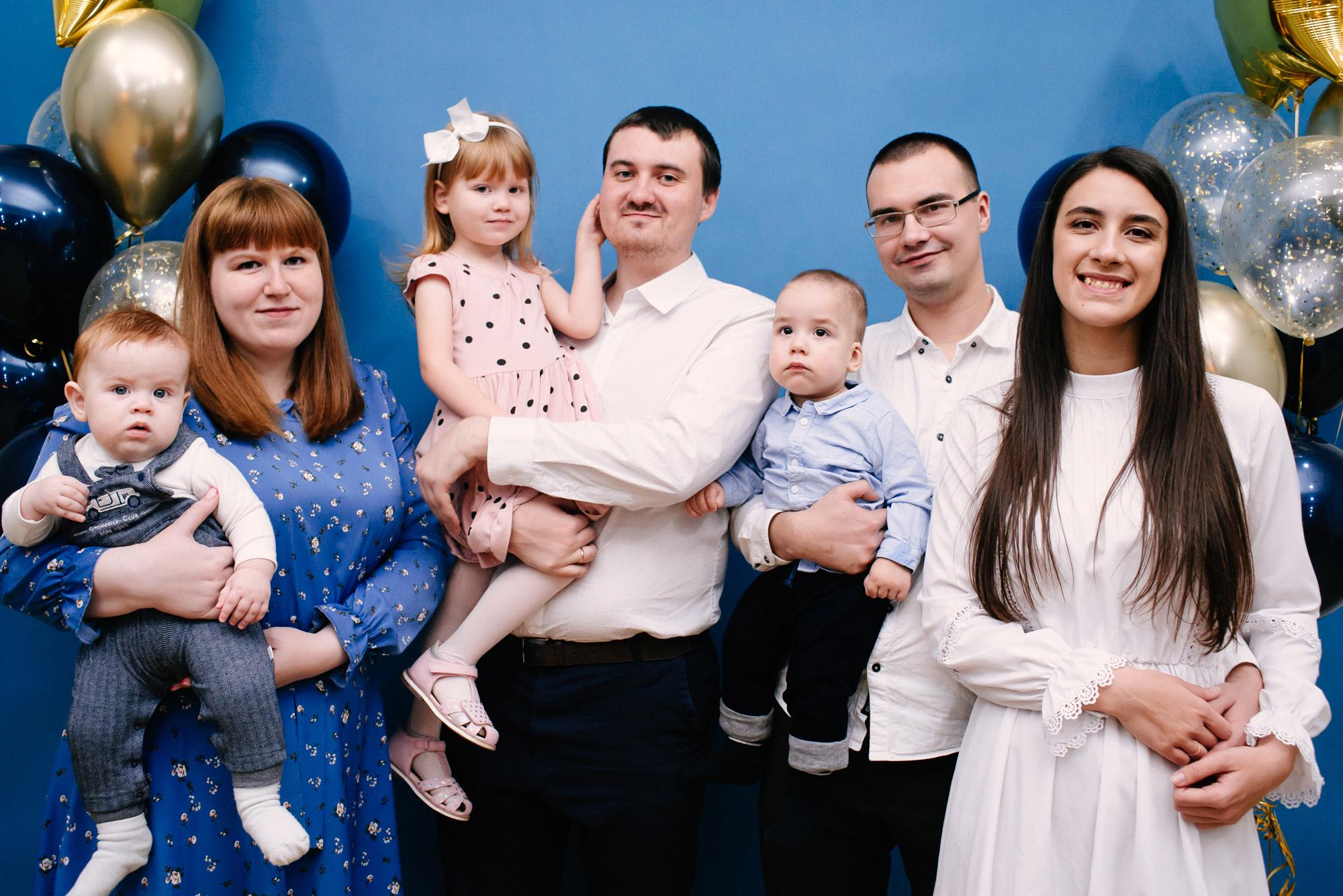 День Рождения Васи 1 годик. Фотограф в Челябинске Любовь Денисенко