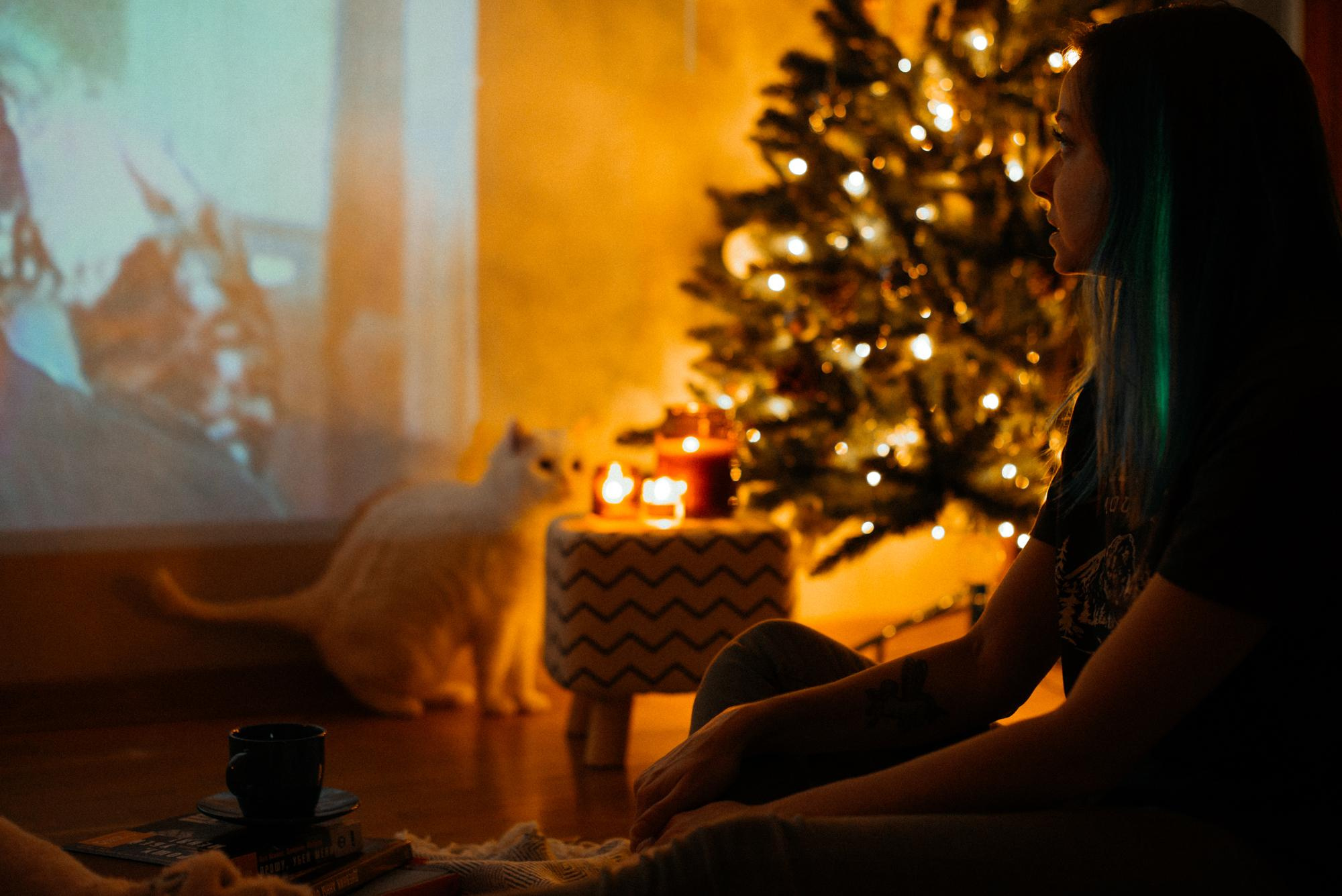 Алина. Домашняя, предновогодняя. Фотограф в Челябинске Любовь Денисенко
