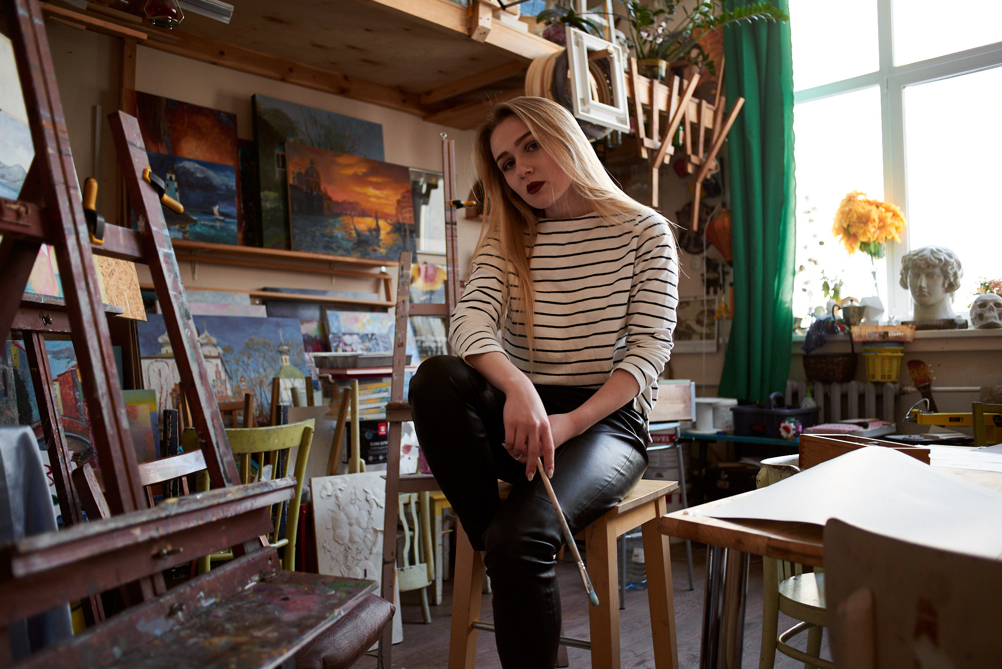 Надя в художественной студии Нюанс. Фотограф в Челябинске Любовь Денисенко