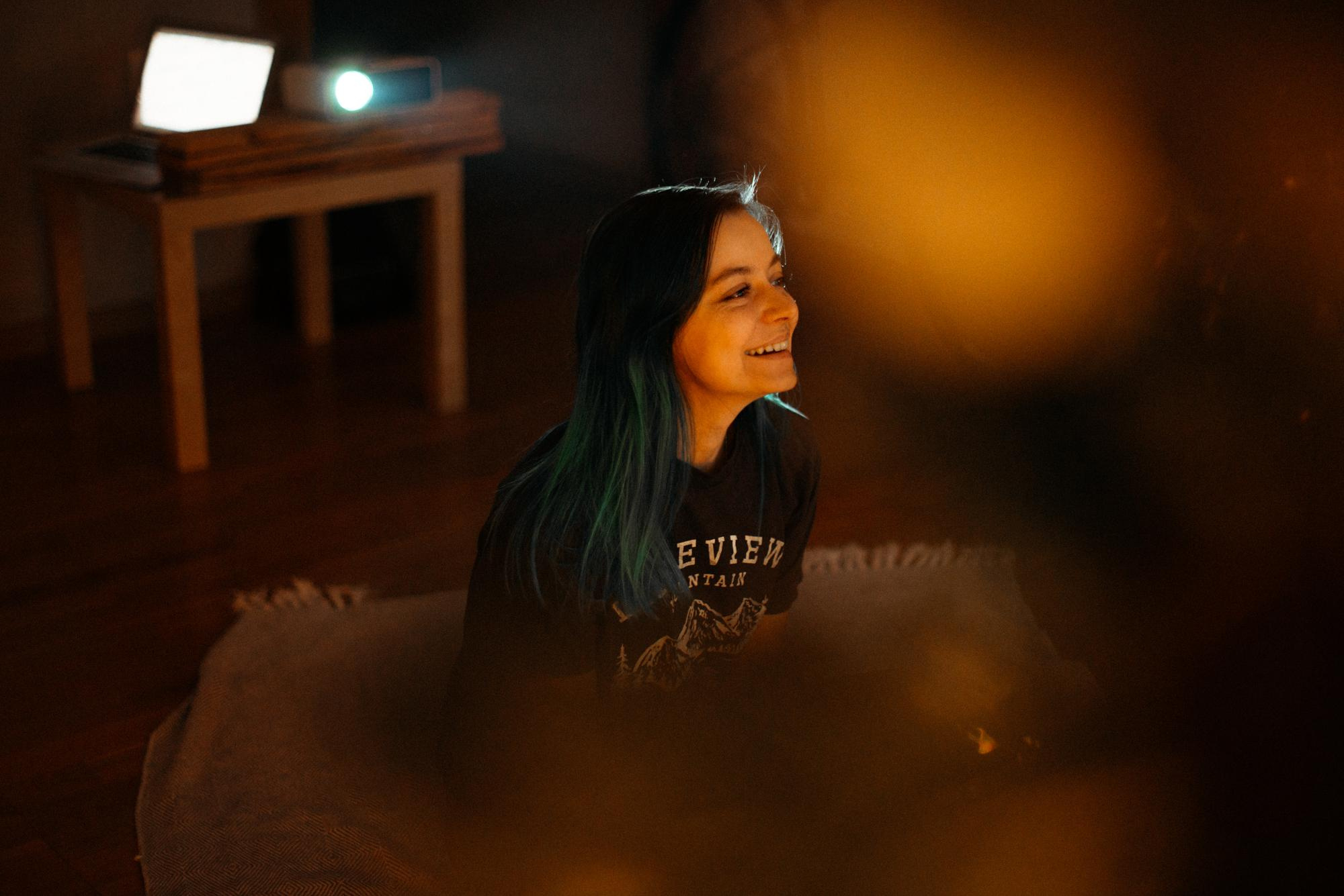 Алина. Домашняя, предновогодняя. Фотограф в Челябинске Любовь Денисенко