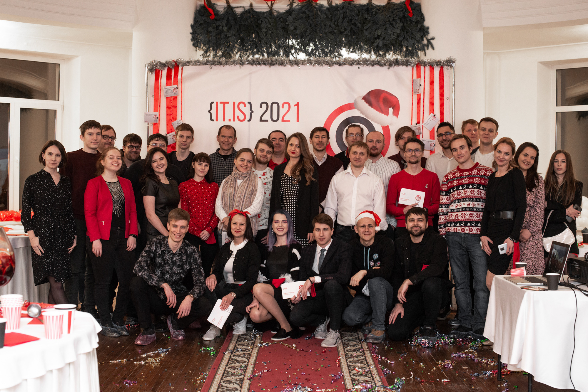 Новогодний корпоратив компании Интерсвязь. Фотограф в Челябинске Любовь Денисенко