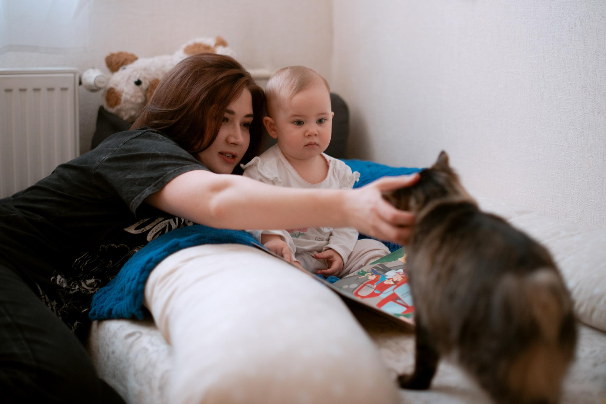 Корытко. Домашняя. Кате 1 годик. Фотограф в Челябинске Любовь Денисенко