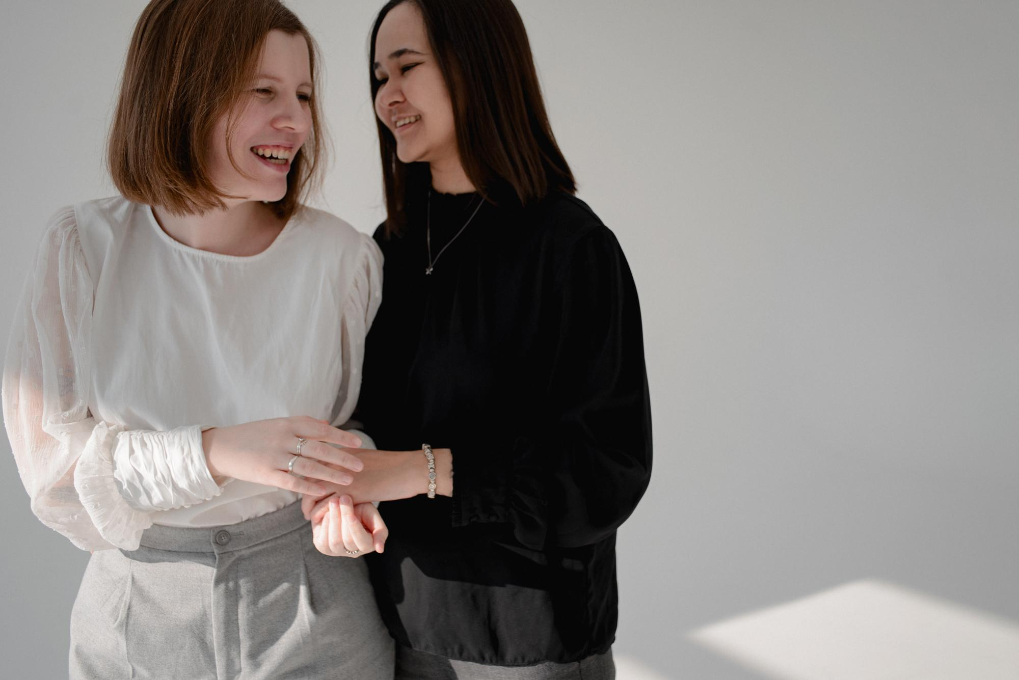 Оля и Резеда. Фотостудия Бланко. Фотограф в Челябинске Любовь Денисенко