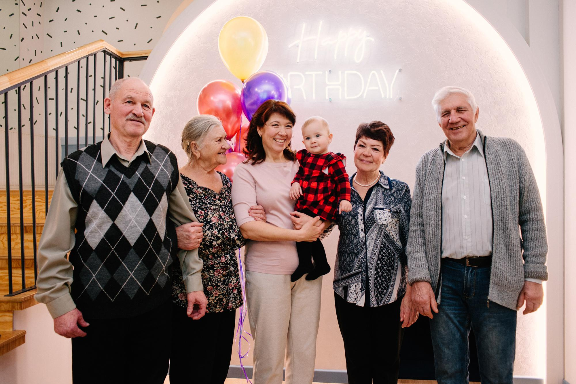 День Рождения Кати 1 годик. Фотограф в Челябинске Любовь Денисенко