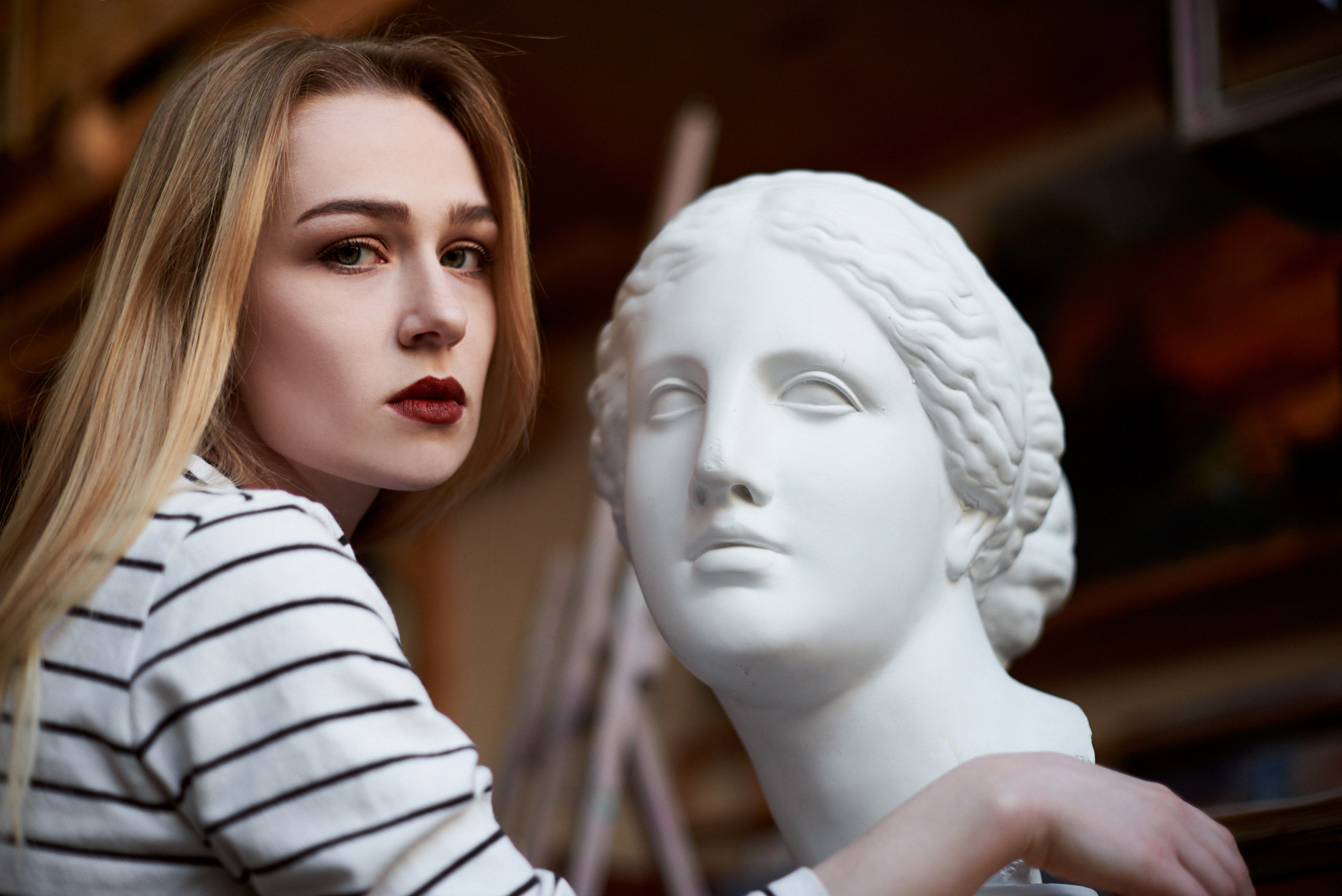 Надя в художественной студии Нюанс. Фотограф в Челябинске Любовь Денисенко