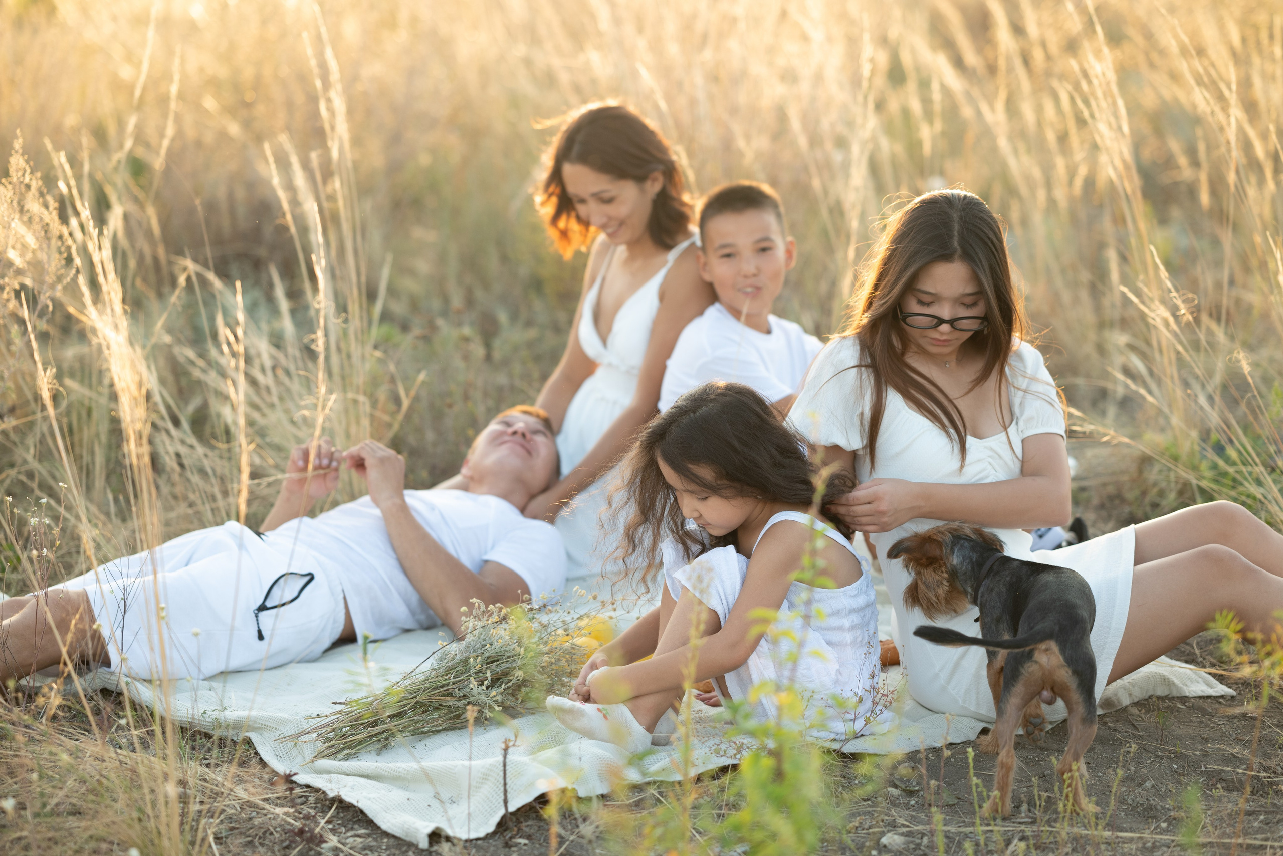Семья Джаманкуловых. Семейный, женский и детский фотограф в Саратове Айгуль Дюсенбаева
