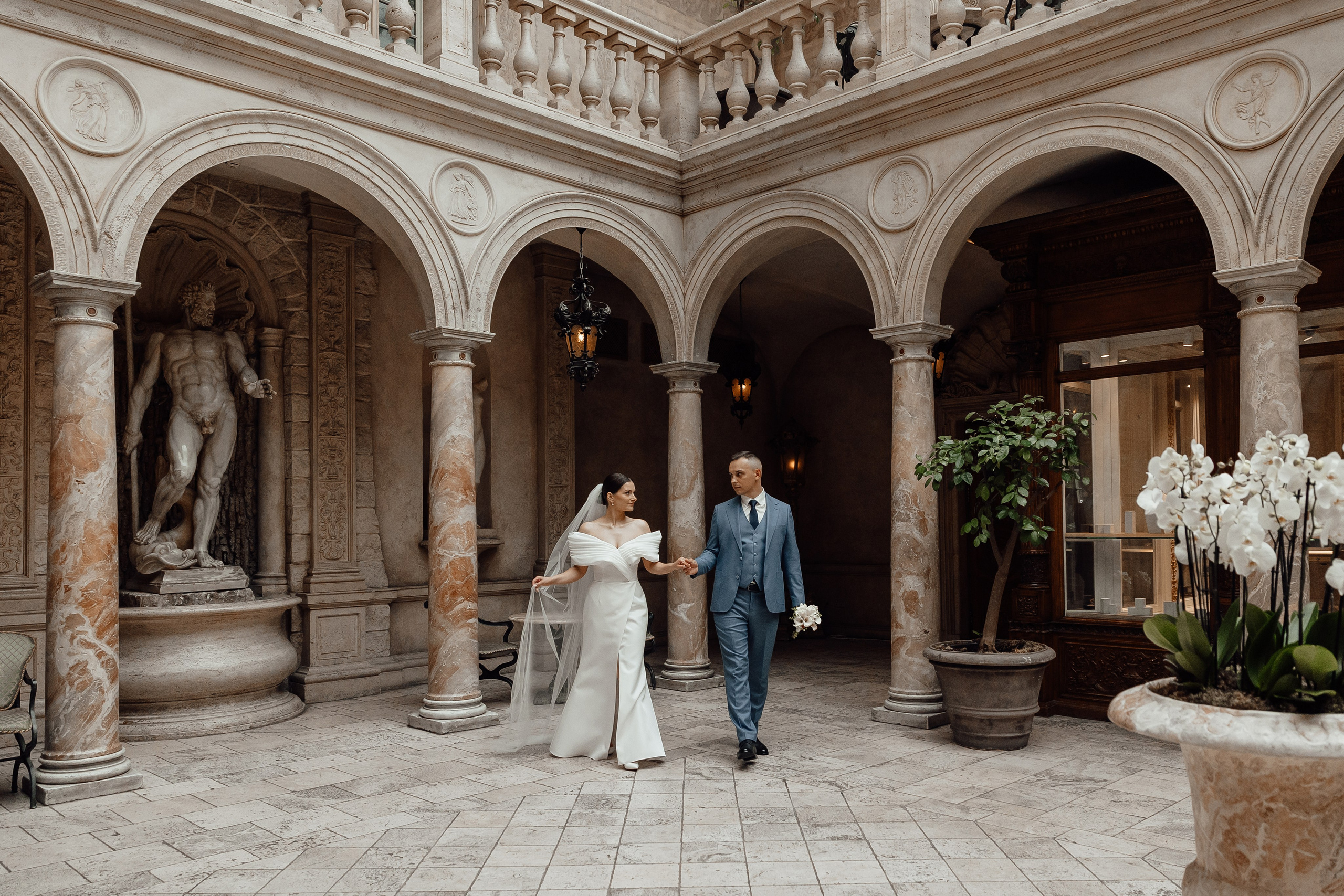 Свадебная фотосессия в Ресторане Турандот