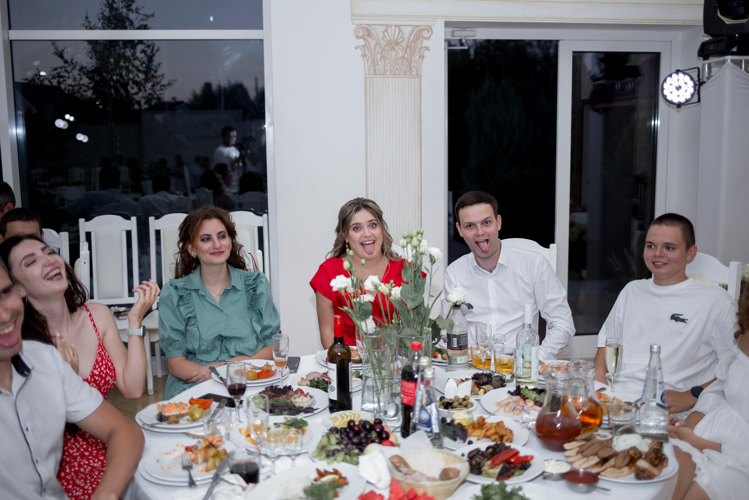 Репортаж свадебного вечера. Свадебный фотограф Александра Попова