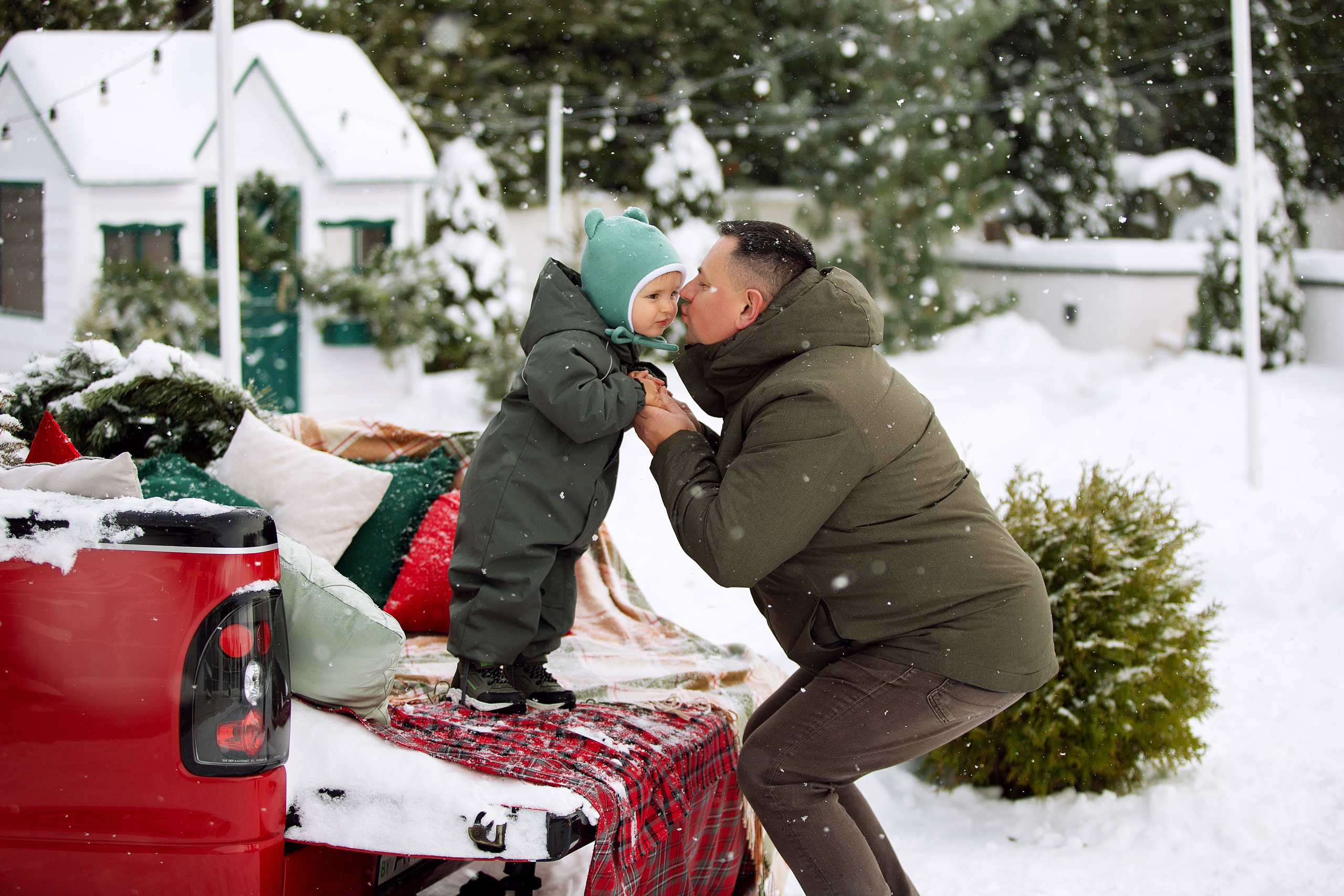 РОМА новогодняя фотосессия. Фотограф новорожденных Оксана Полевская