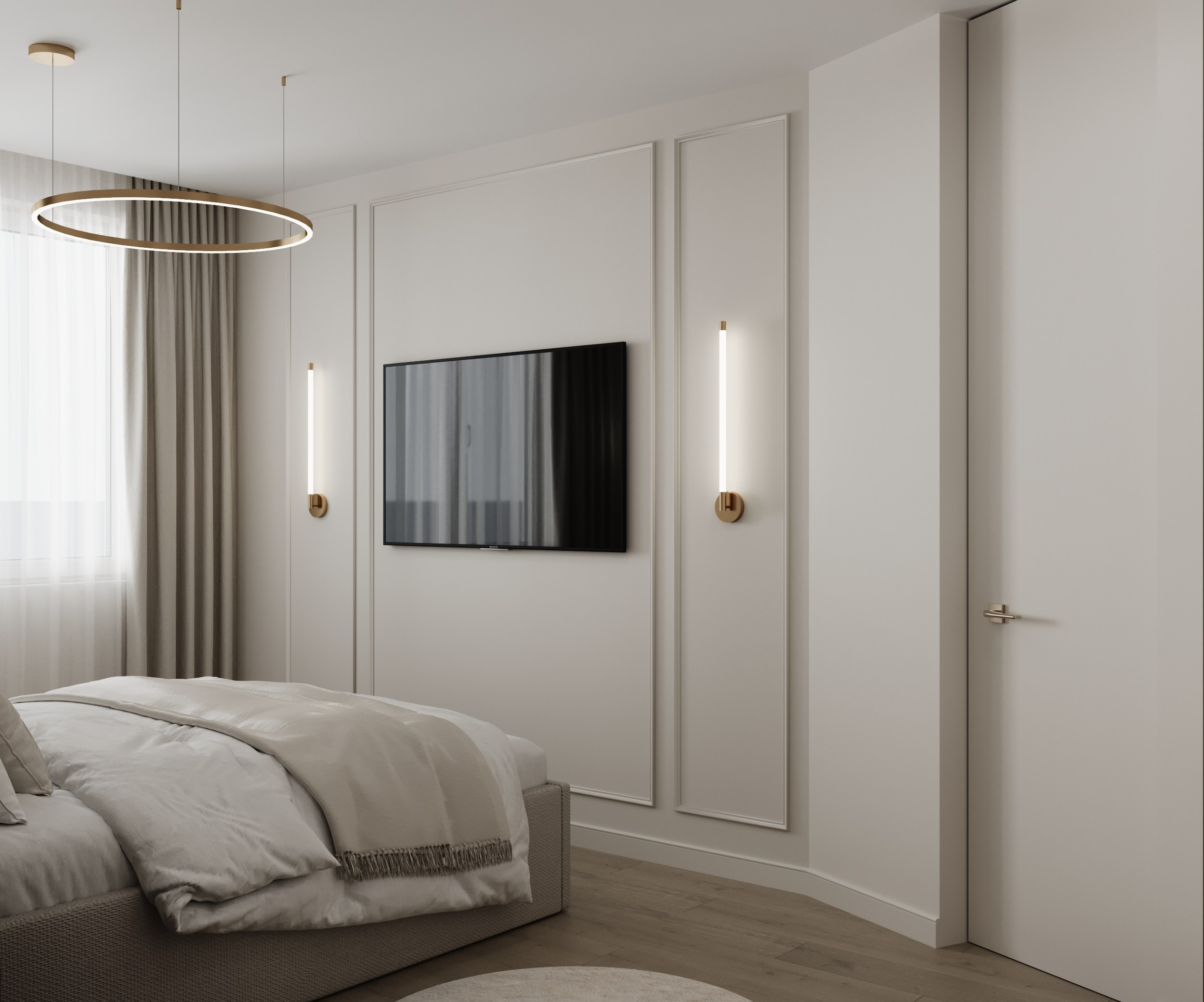 Квартира 55 кв. м. ЖК Кумир. Annything design