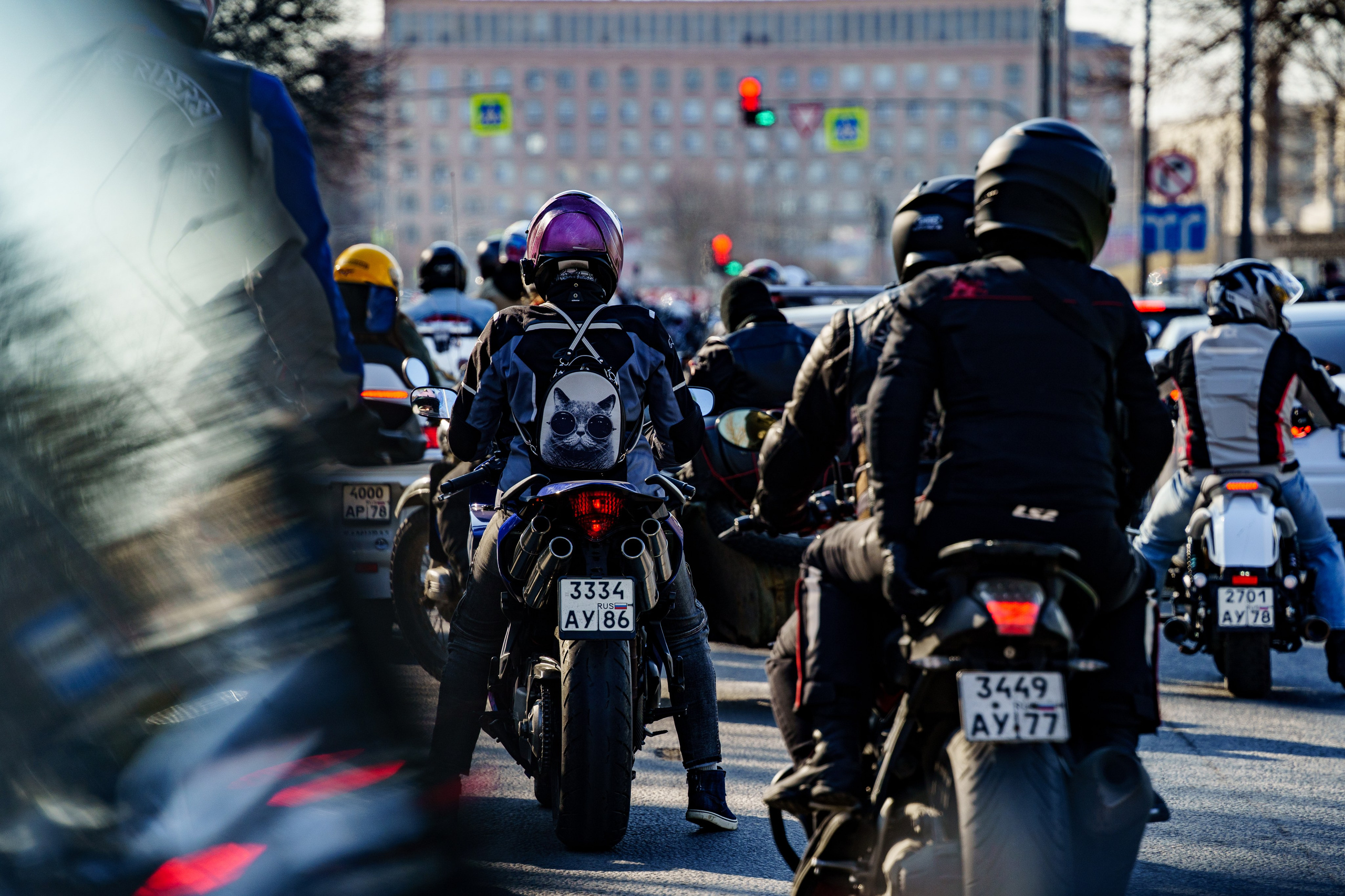 Прохват мотоклуба Norman Riders ч.1. Концертный и репортажный фотограф в Санкт-Петербурге Слава Пахомов