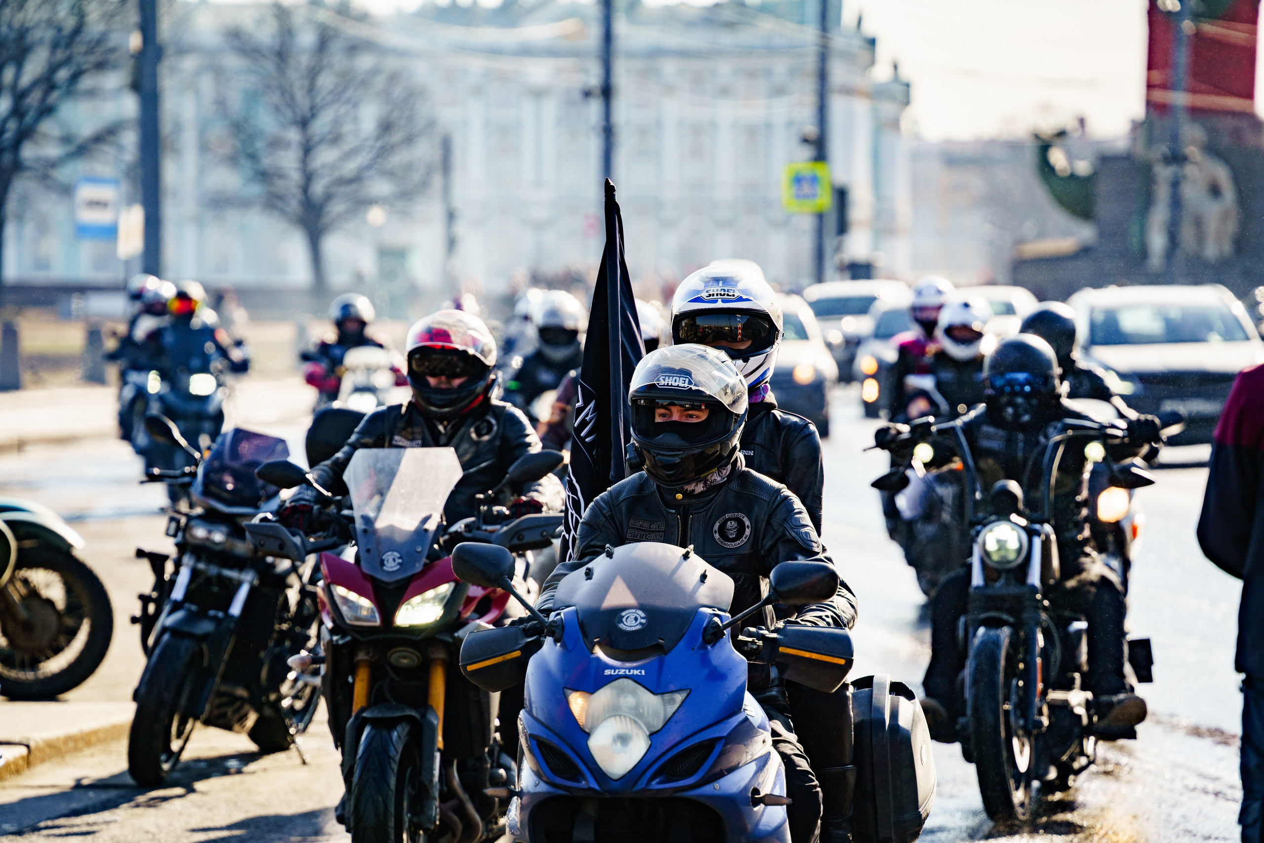 Прохват мотоклуба Norman Riders ч.1. Концертный и репортажный фотограф в Санкт-Петербурге Слава Пахомов