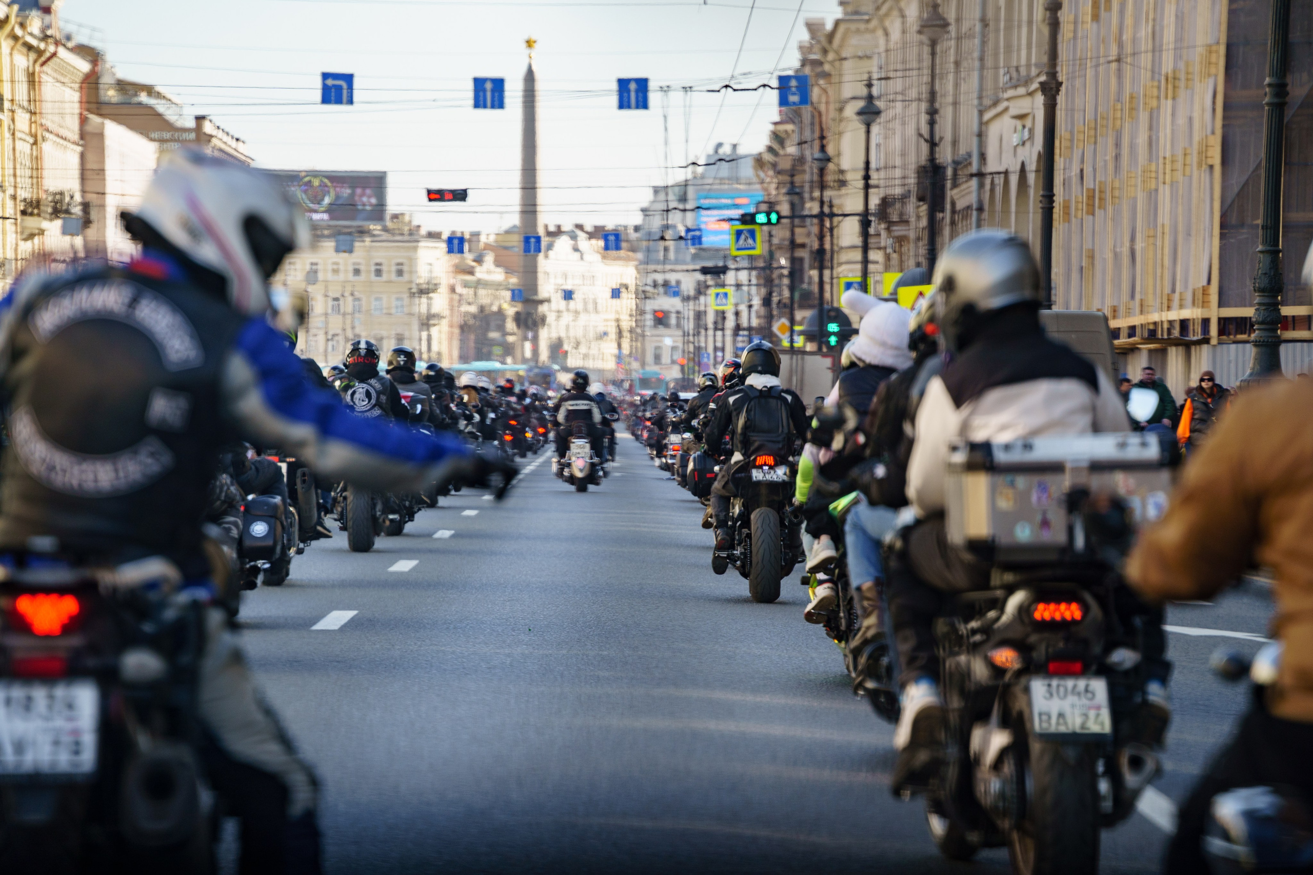 Прохват мотоклуба Norman Riders ч.1. Концертный и репортажный фотограф в Санкт-Петербурге Слава Пахомов