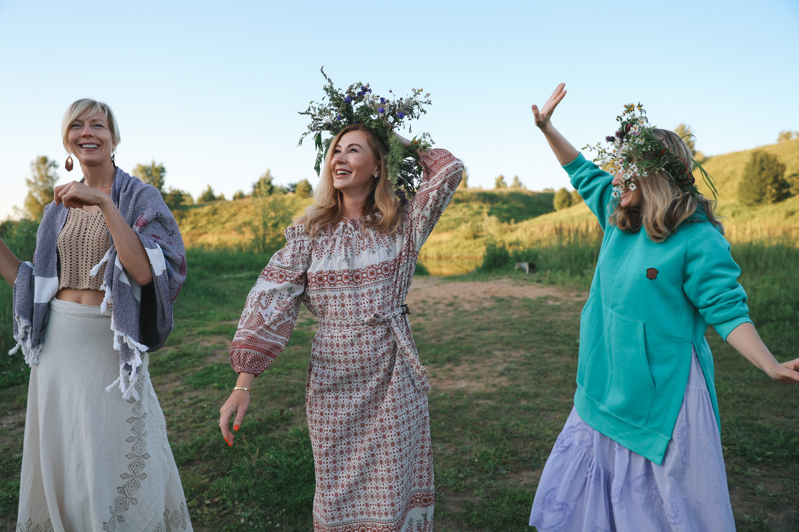 Йога-ретрит в Завидово на Иван Купалу. Фотограф и видеограф Анна Домашенко