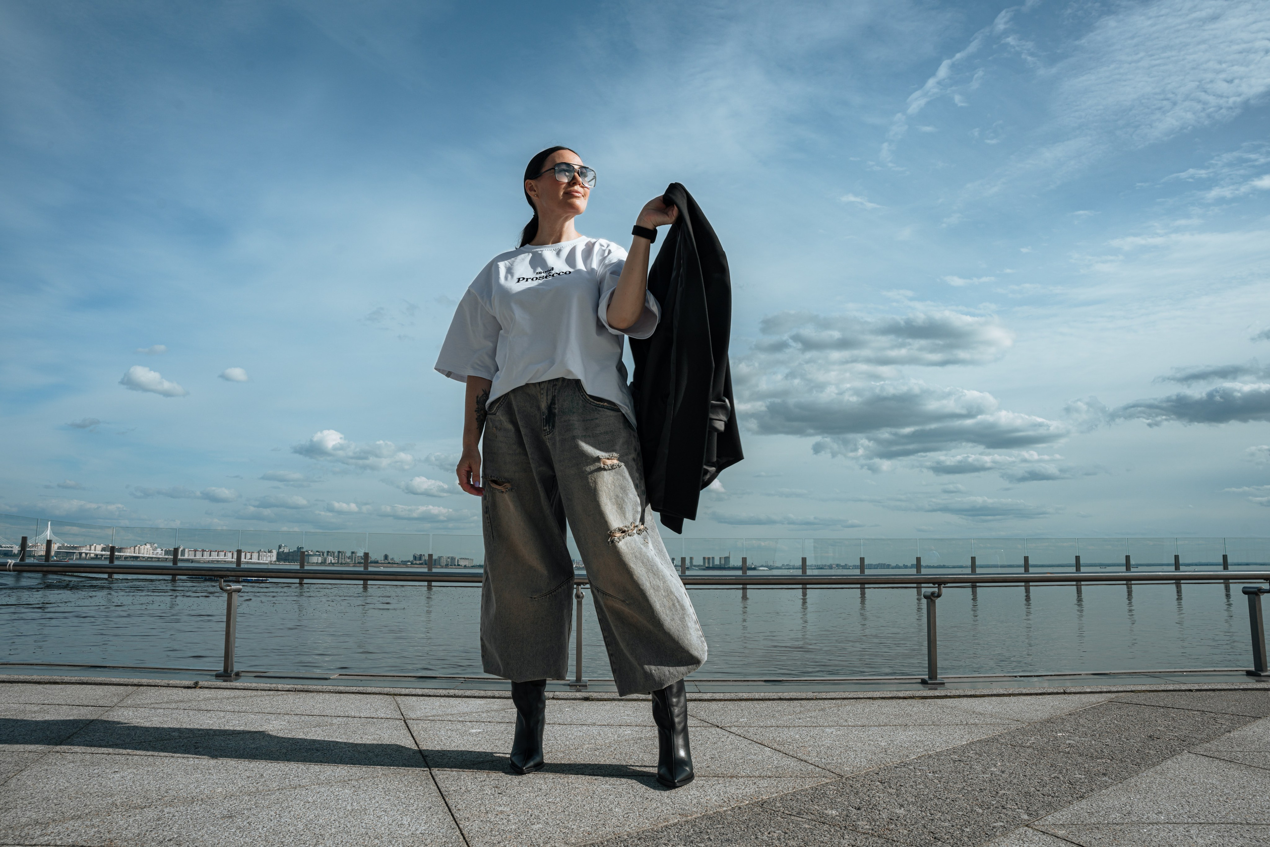 Елена. Лахта центр. Портретный фотограф в Санкт-Петербурге Дмитриева Наталия