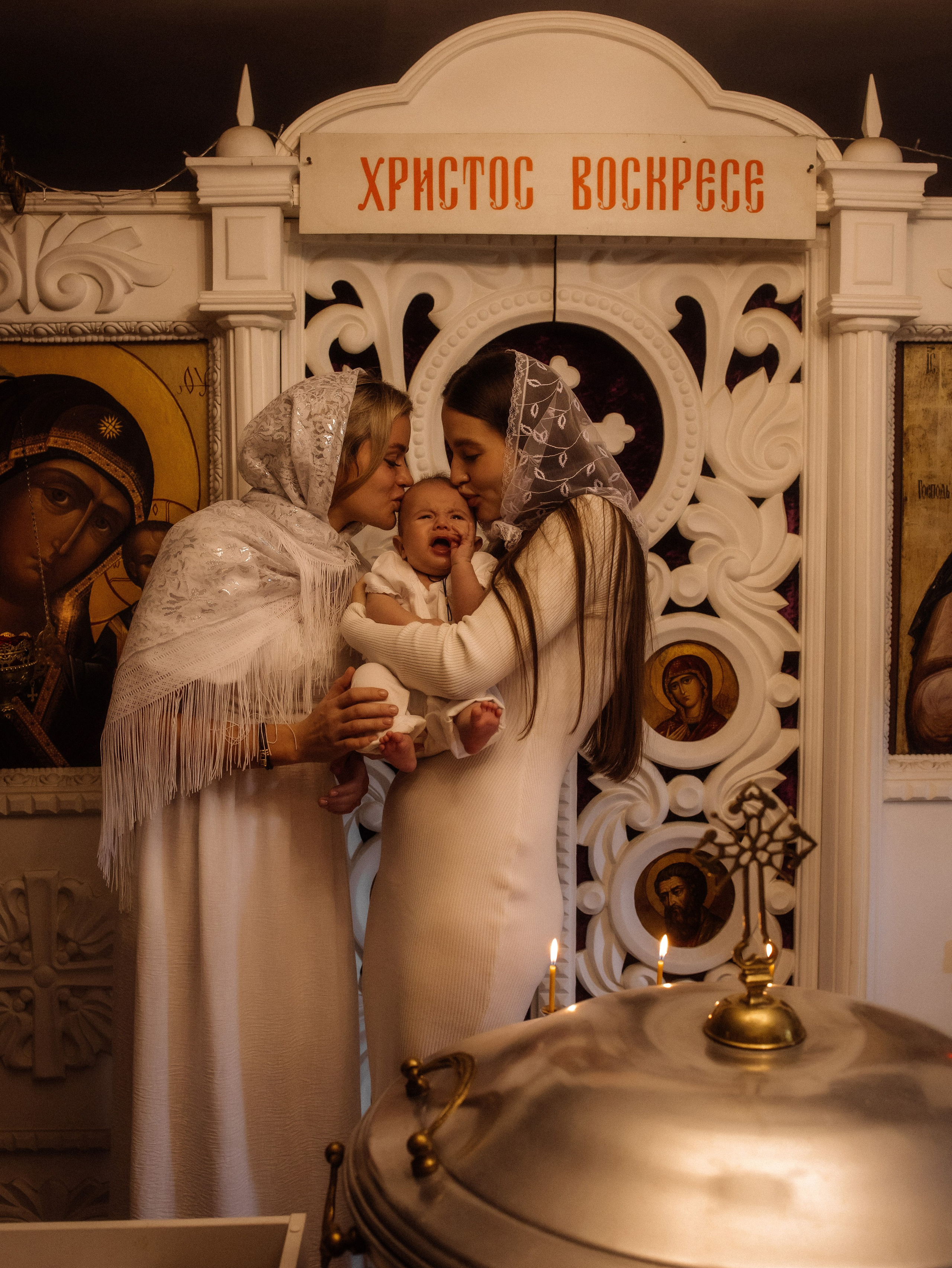 Крещение. Фотограф Иваново Арина Кудаярова