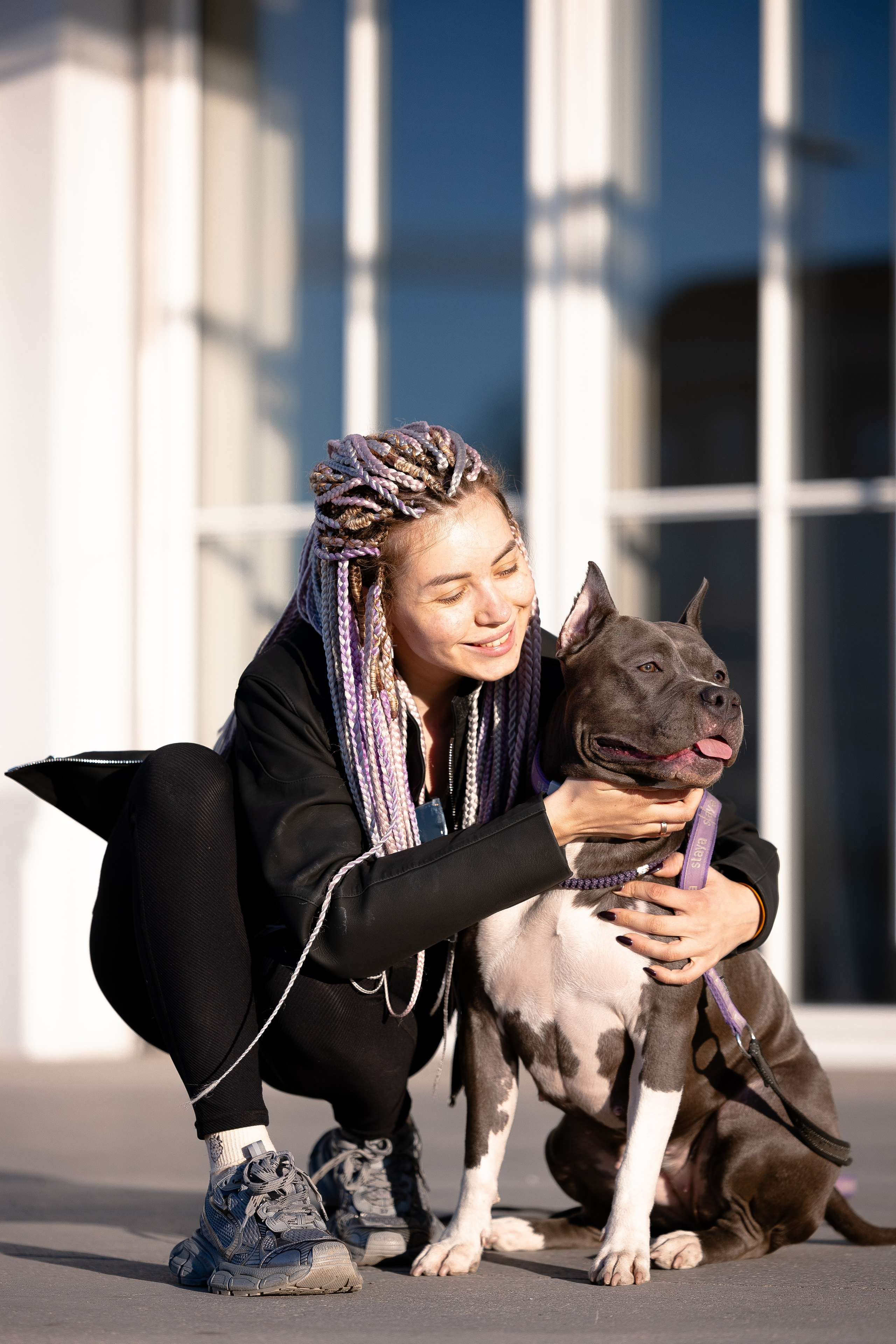 Катя, Леша, Трой и Лея. Фотограф и видеограф анималист Аганина Дарья