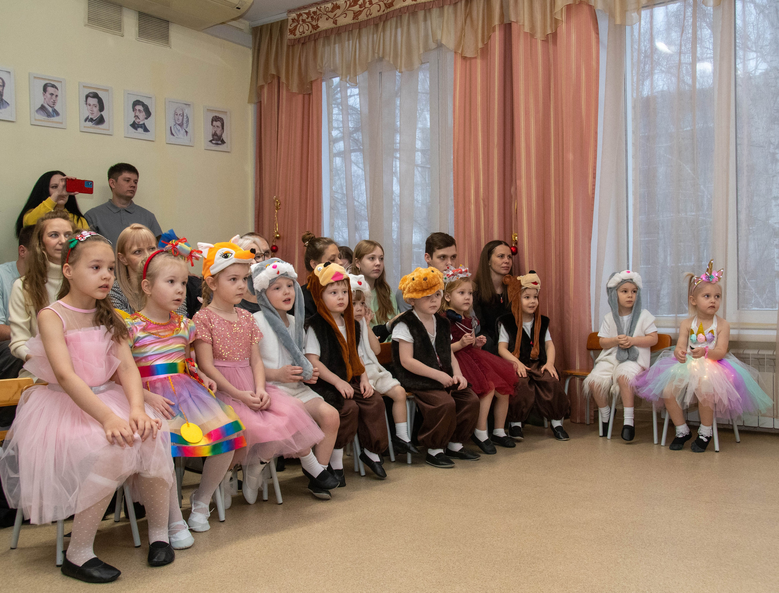 2023 Новый год. Акварель, Первомайка. Репортажный и детский фотограф в Новосибирске