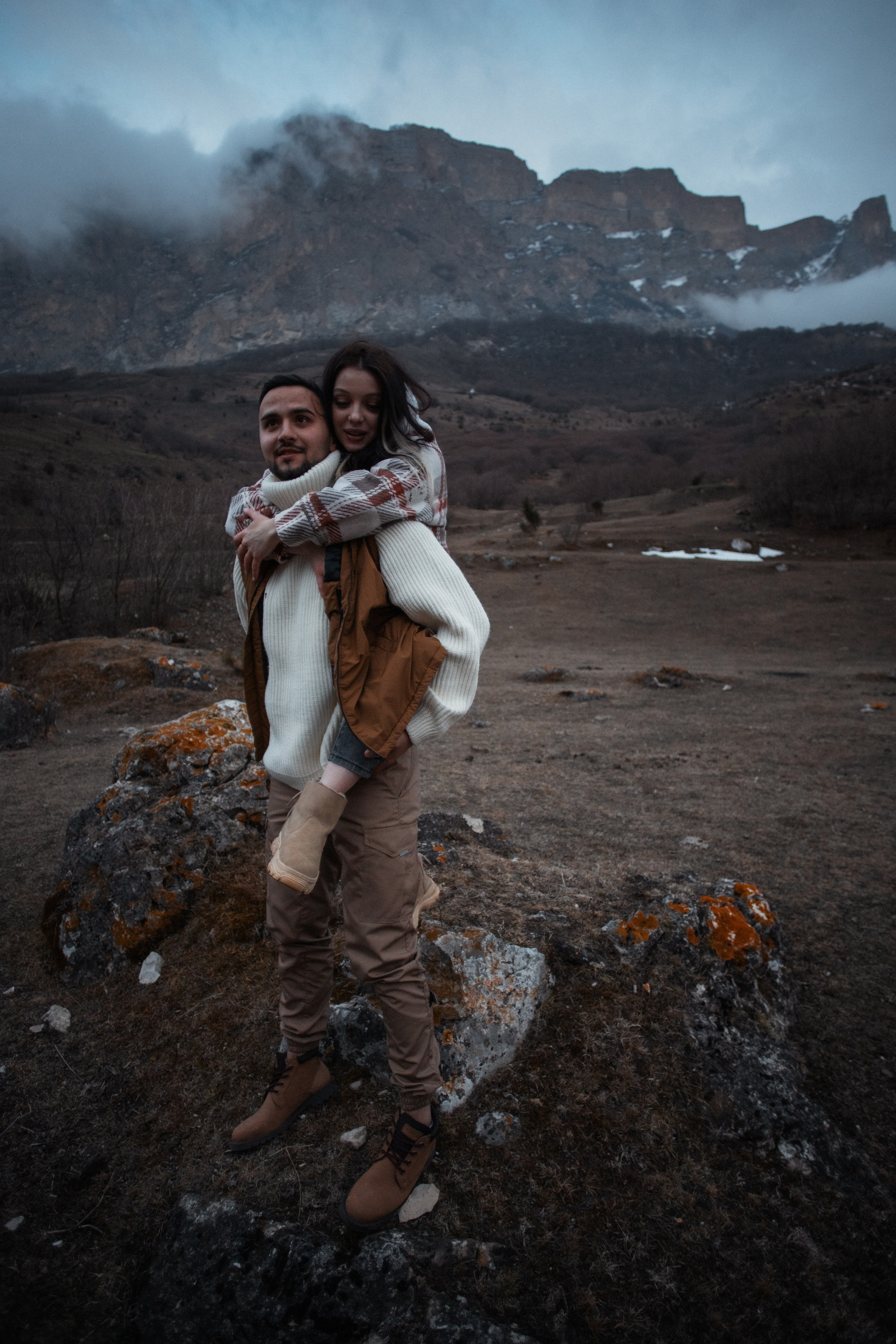 Высоко в горах. Свадебный фотограф Москва Степановский Александр