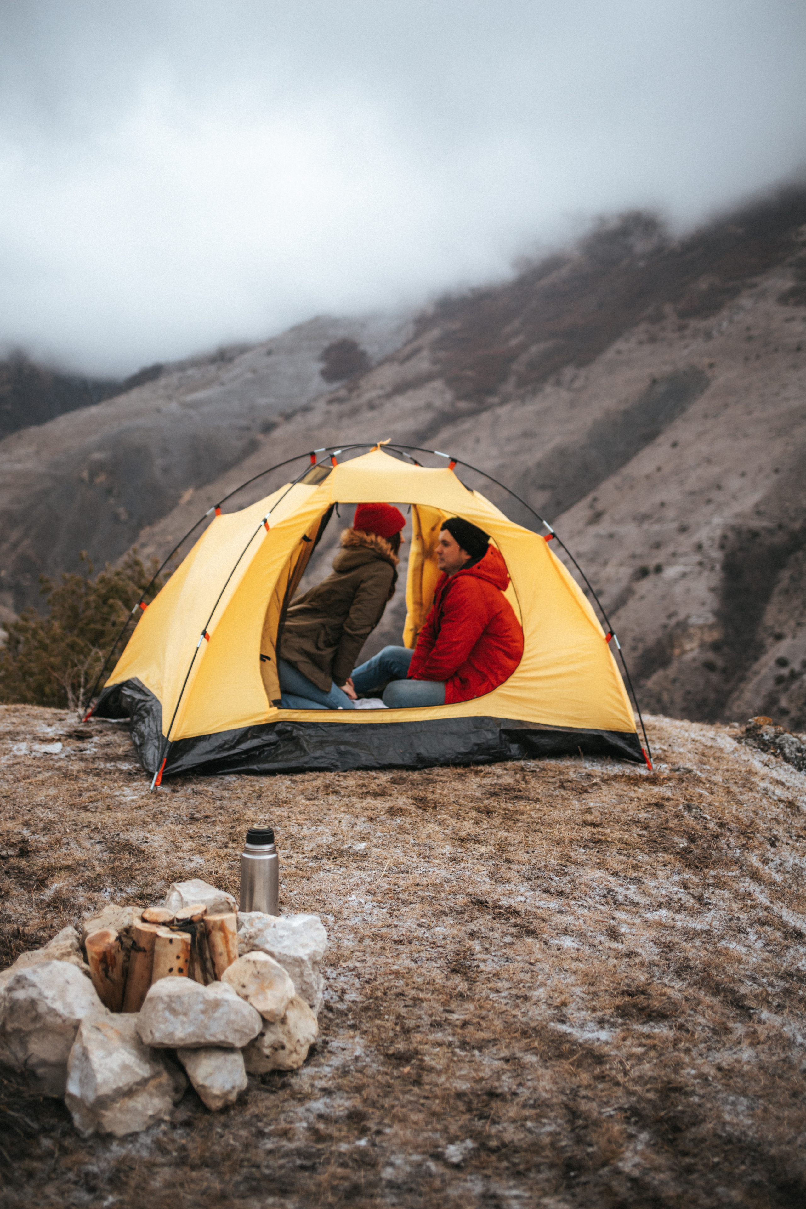 Dawn in the mountains. Wedding and family photographer