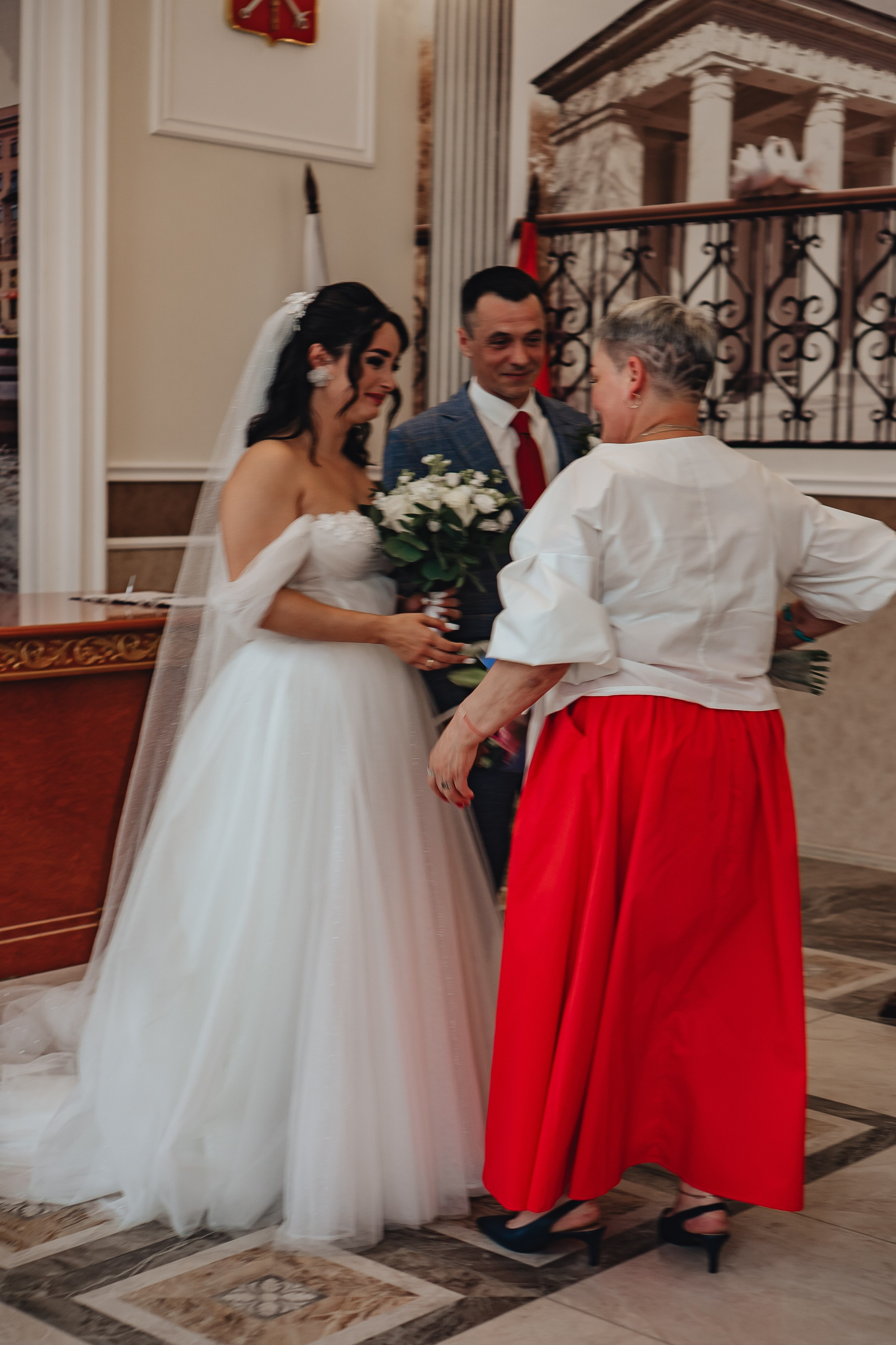 СВАДЕБНАЯ СЬЕМКА В ЗАГСЕ НА МОСКОВСКОМ ПРОСПЕКТЕ. Профессиональный фотограф, Санкт-Петербург — Виктория Богомолова