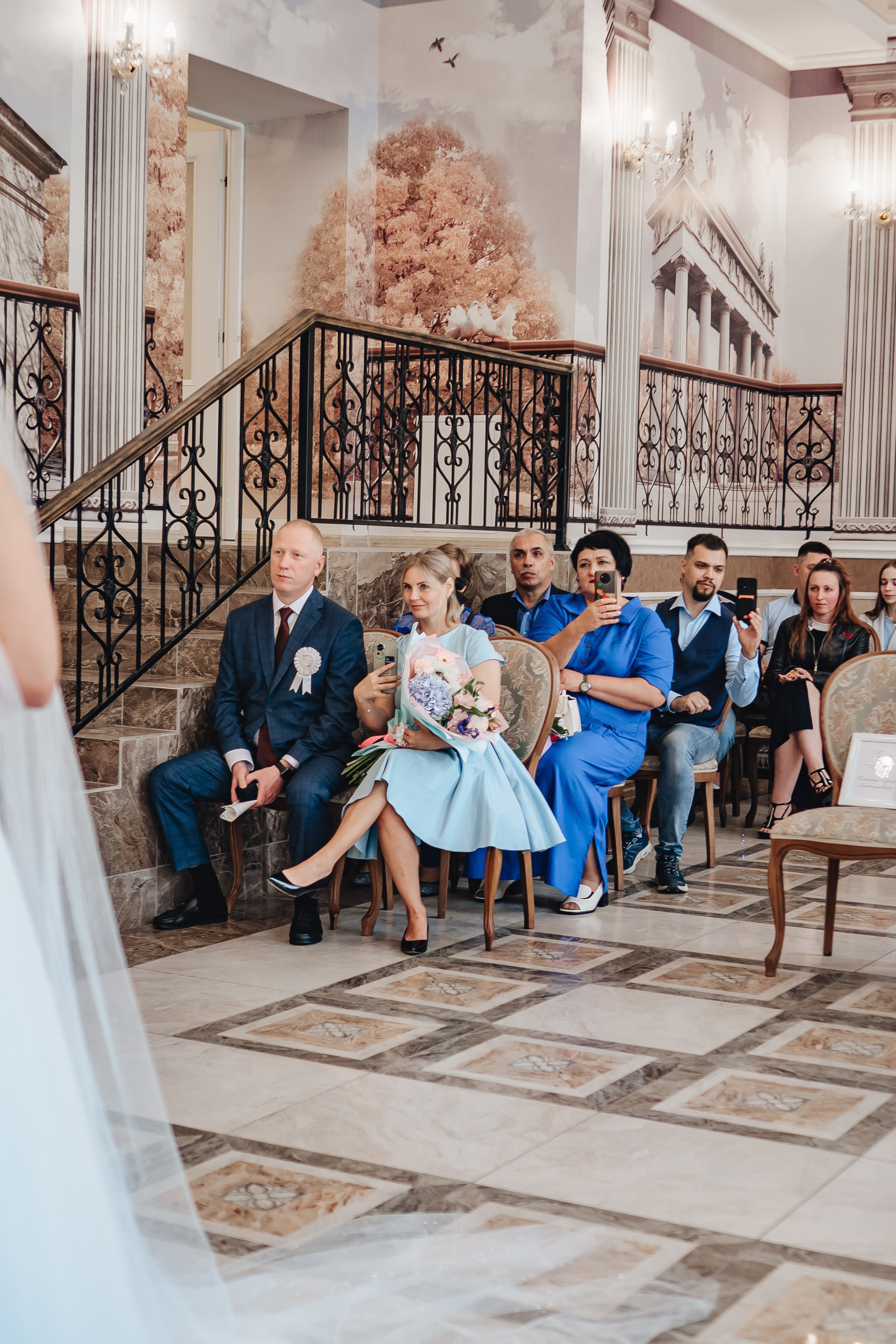 СВАДЕБНАЯ СЬЕМКА В ЗАГСЕ НА МОСКОВСКОМ ПРОСПЕКТЕ. Профессиональный фотограф, Санкт-Петербург — Виктория Богомолова